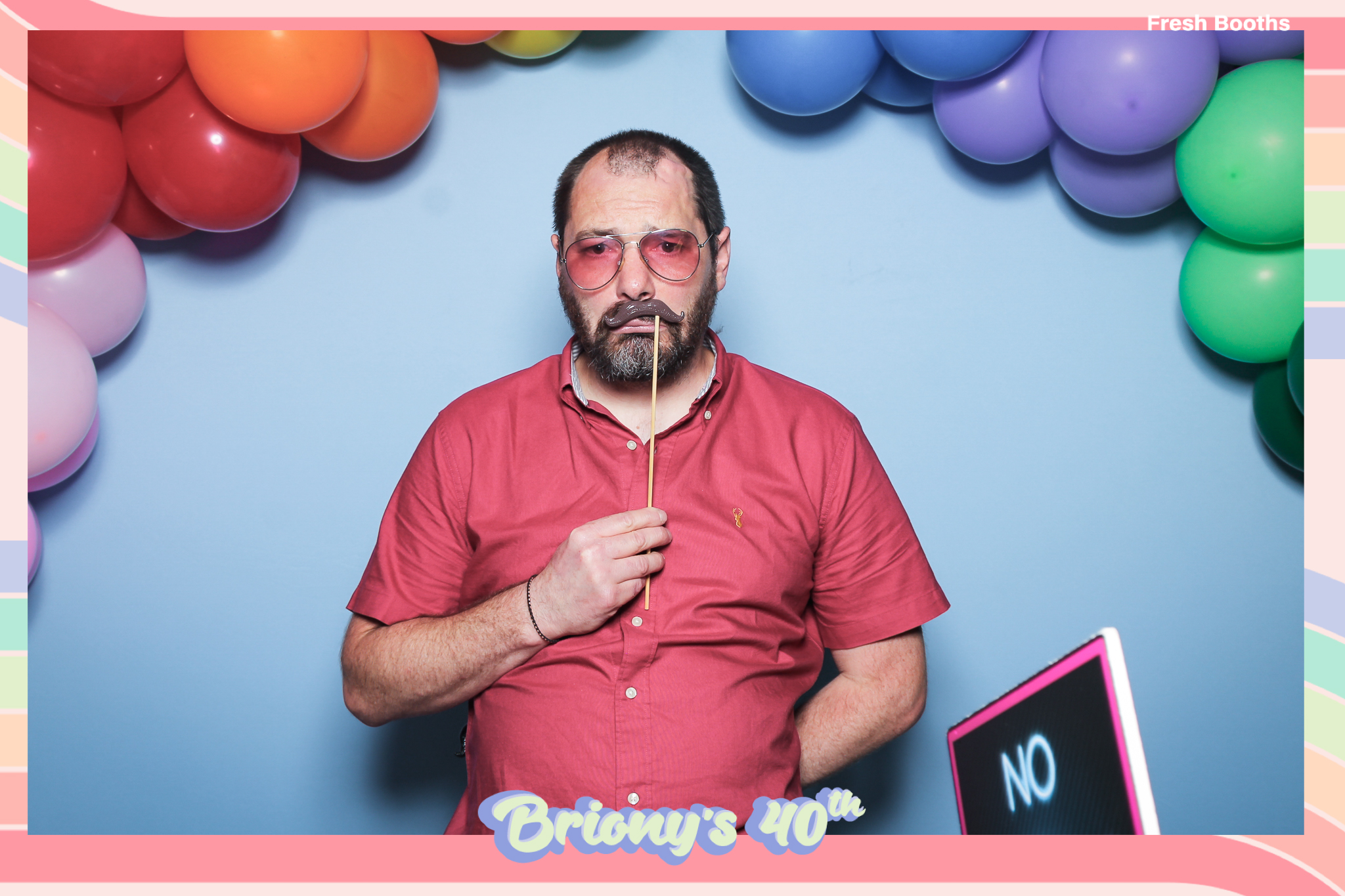 Briony 40th - Classic Open Booth | View more photos from the event at gallery.freshbooths.com/u/FreshBooths/Briony-40th-Classic-Open-Booth