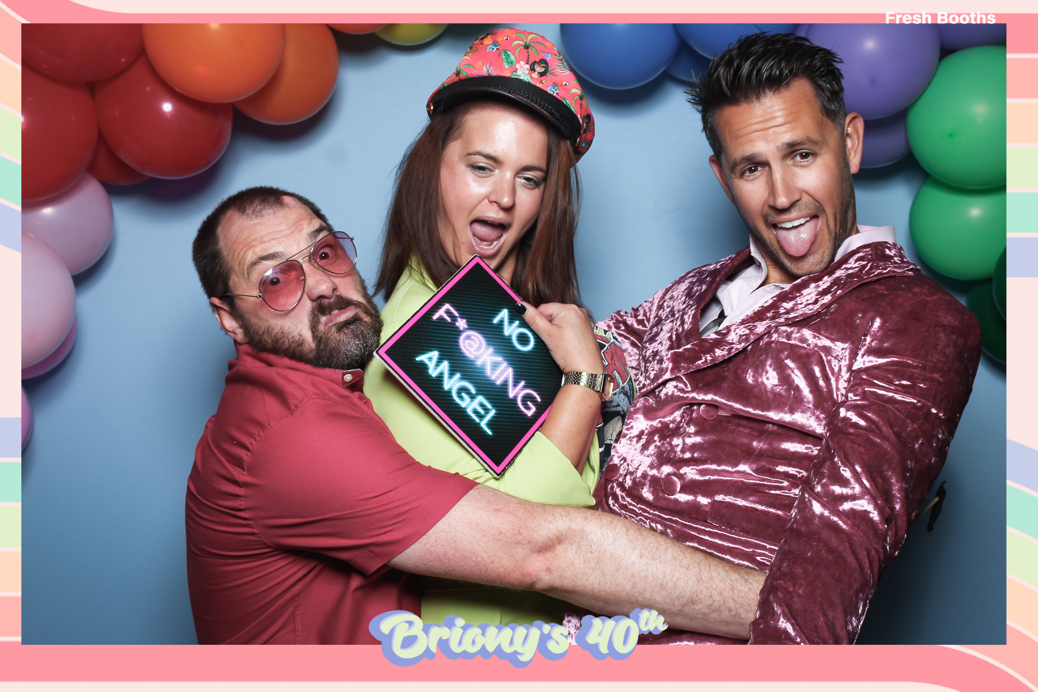 Briony 40th - Classic Open Booth | View more photos from the event at gallery.freshbooths.com/u/FreshBooths/Briony-40th-Classic-Open-Booth