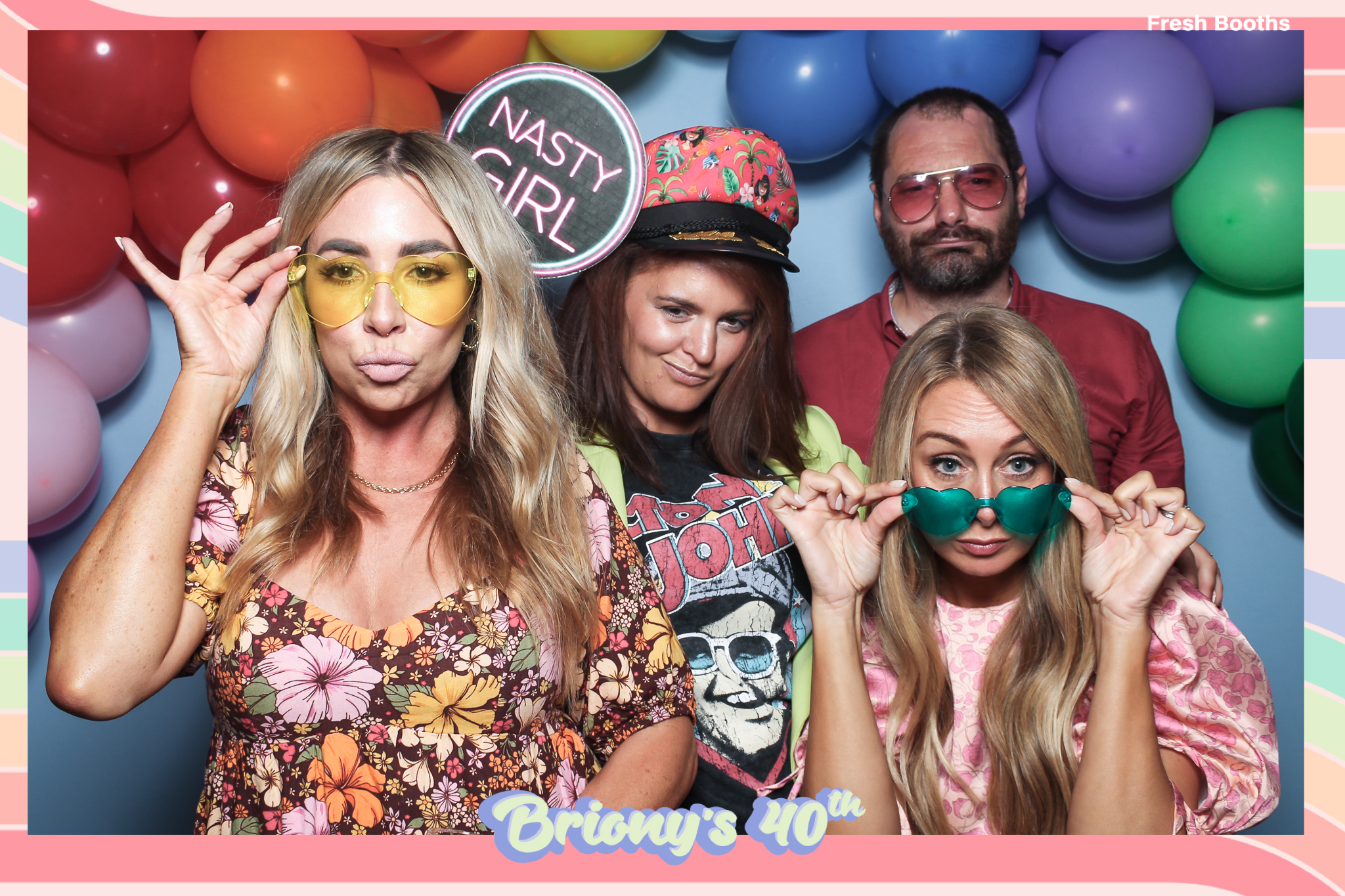Briony 40th - Classic Open Booth | View more photos from the event at gallery.freshbooths.com/u/FreshBooths/Briony-40th-Classic-Open-Booth