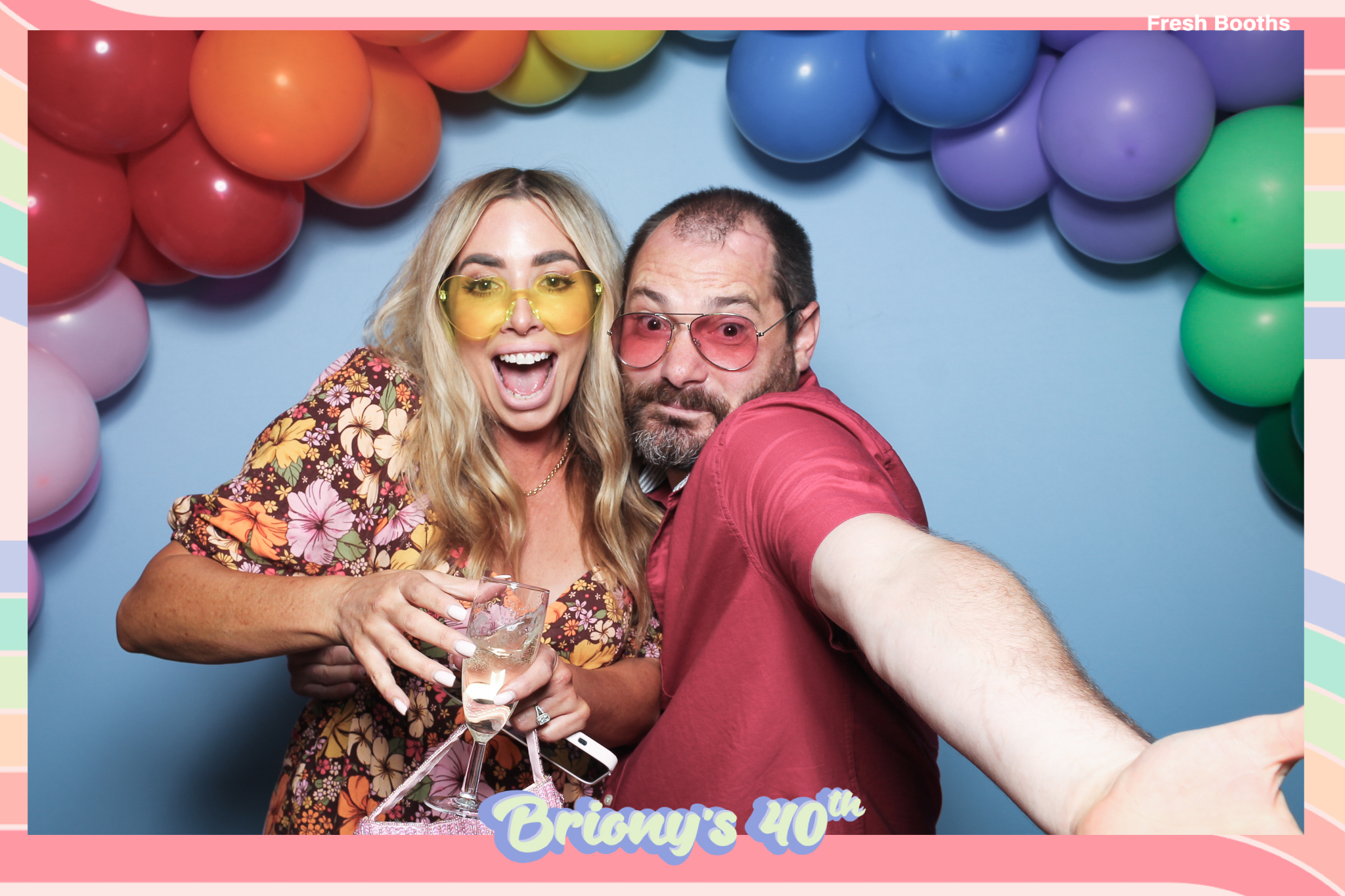 Briony 40th - Classic Open Booth | View more photos from the event at gallery.freshbooths.com/u/FreshBooths/Briony-40th-Classic-Open-Booth