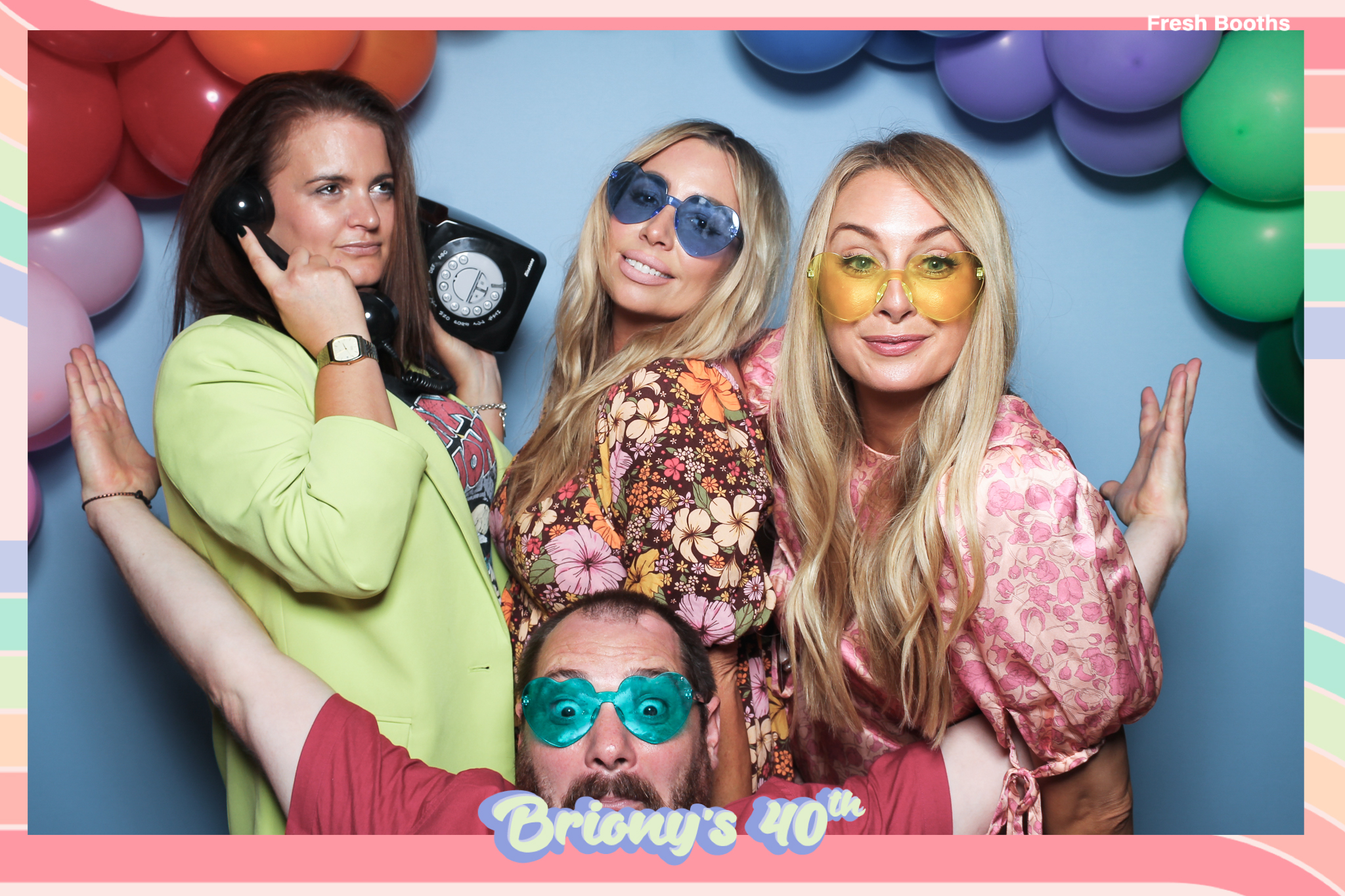Briony 40th - Classic Open Booth | View more photos from the event at gallery.freshbooths.com/u/FreshBooths/Briony-40th-Classic-Open-Booth