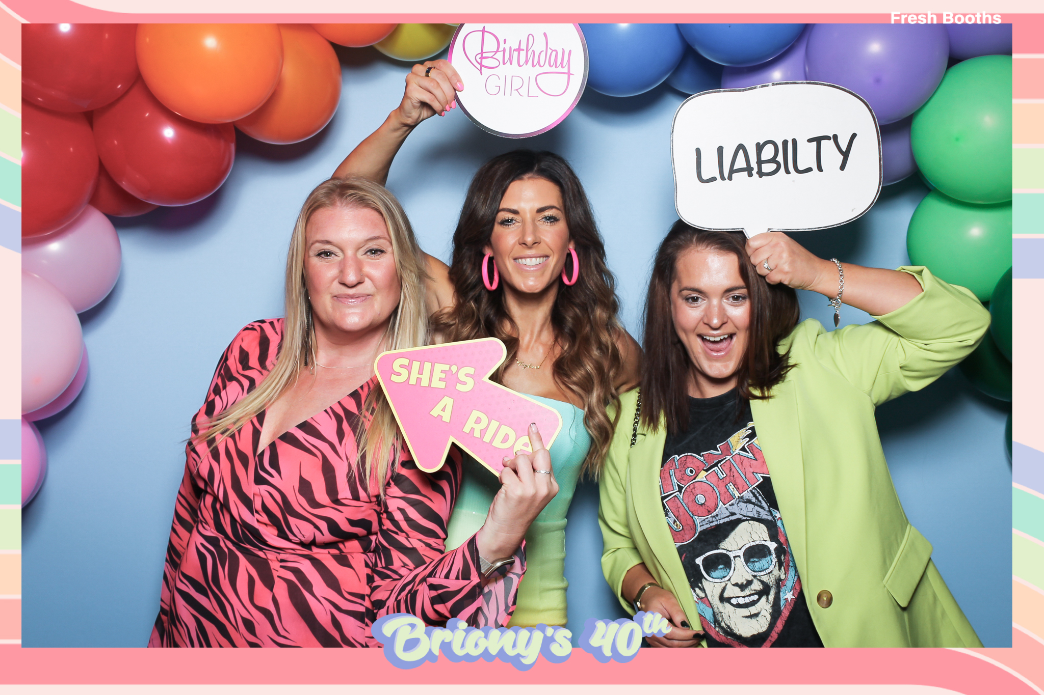 Briony 40th - Classic Open Booth | View more photos from the event at gallery.freshbooths.com/u/FreshBooths/Briony-40th-Classic-Open-Booth