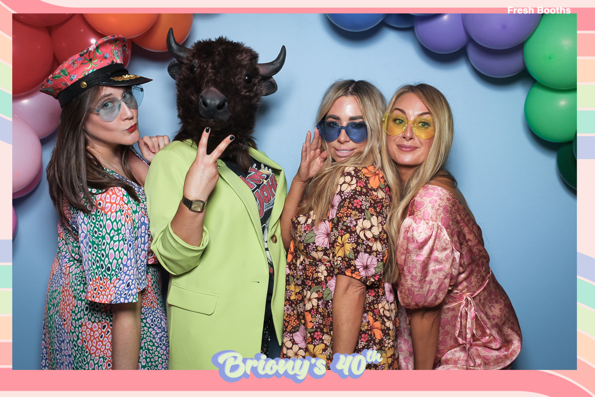 Briony 40th - Classic Open Booth | View more photos from the event at gallery.freshbooths.com/u/FreshBooths/Briony-40th-Classic-Open-Booth