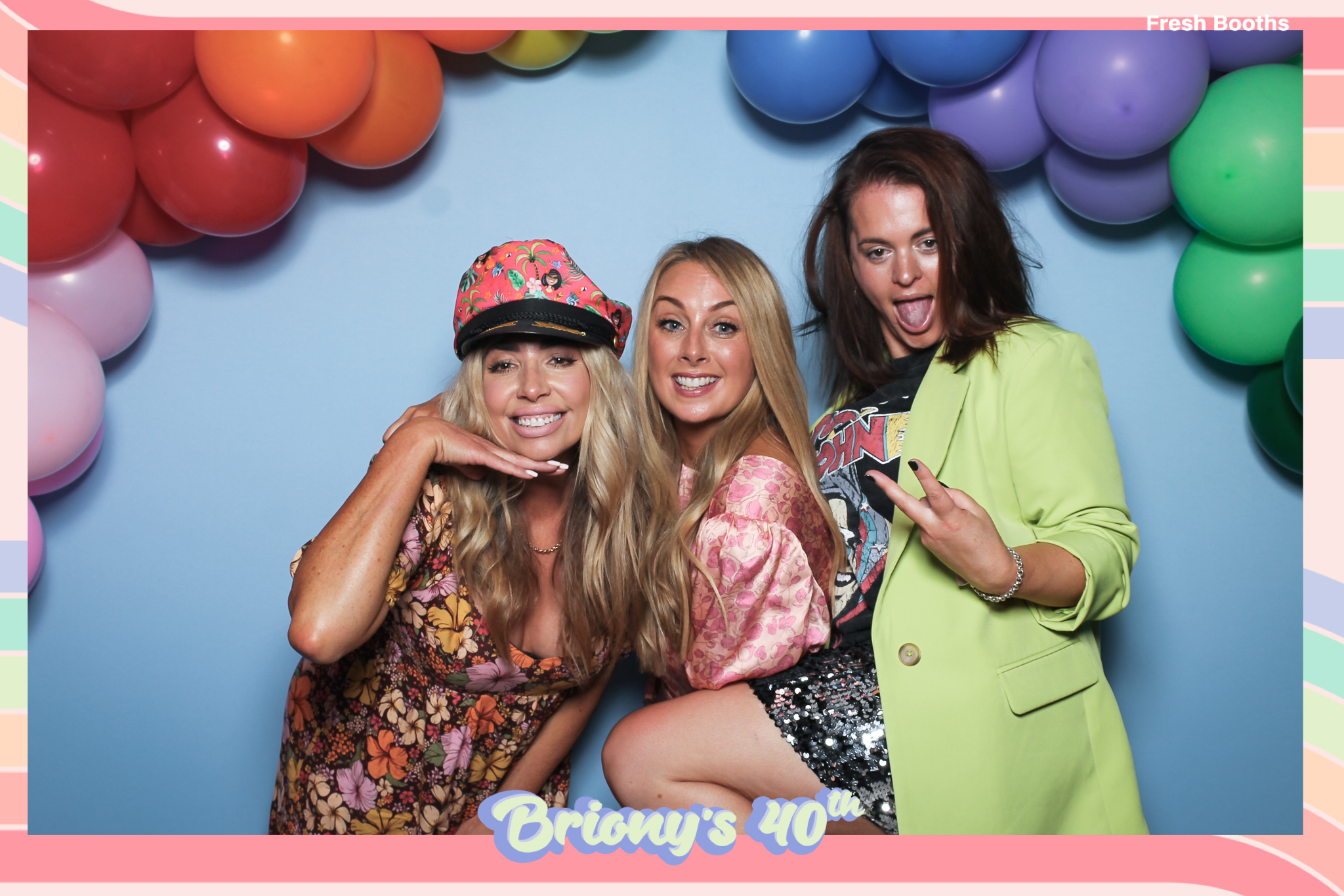 Briony 40th - Classic Open Booth | View more photos from the event at gallery.freshbooths.com/u/FreshBooths/Briony-40th-Classic-Open-Booth