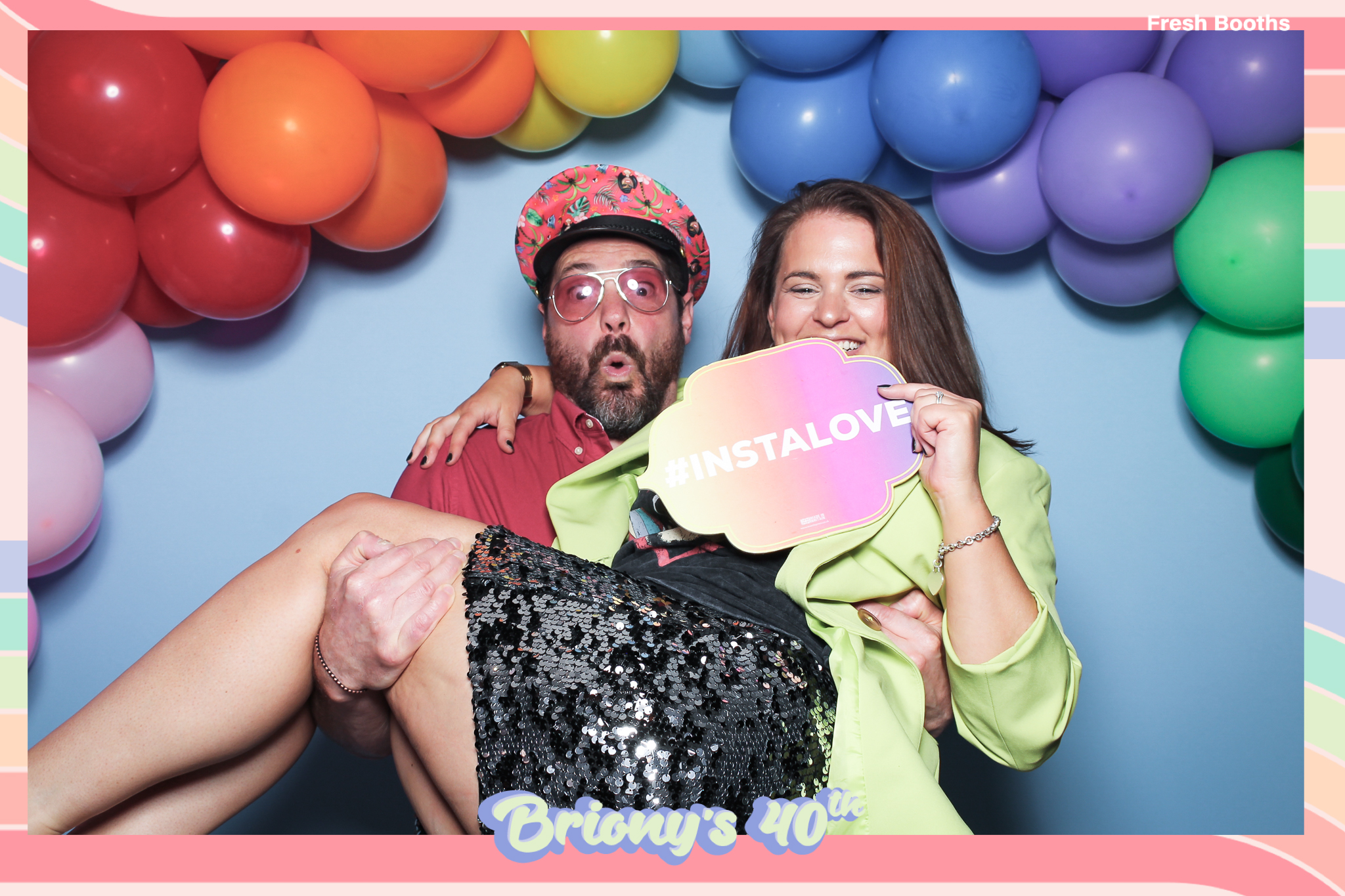 Briony 40th - Classic Open Booth | View more photos from the event at gallery.freshbooths.com/u/FreshBooths/Briony-40th-Classic-Open-Booth