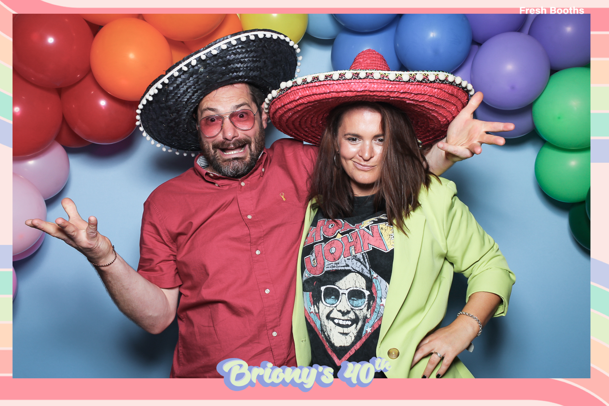 Briony 40th - Classic Open Booth | View more photos from the event at gallery.freshbooths.com/u/FreshBooths/Briony-40th-Classic-Open-Booth
