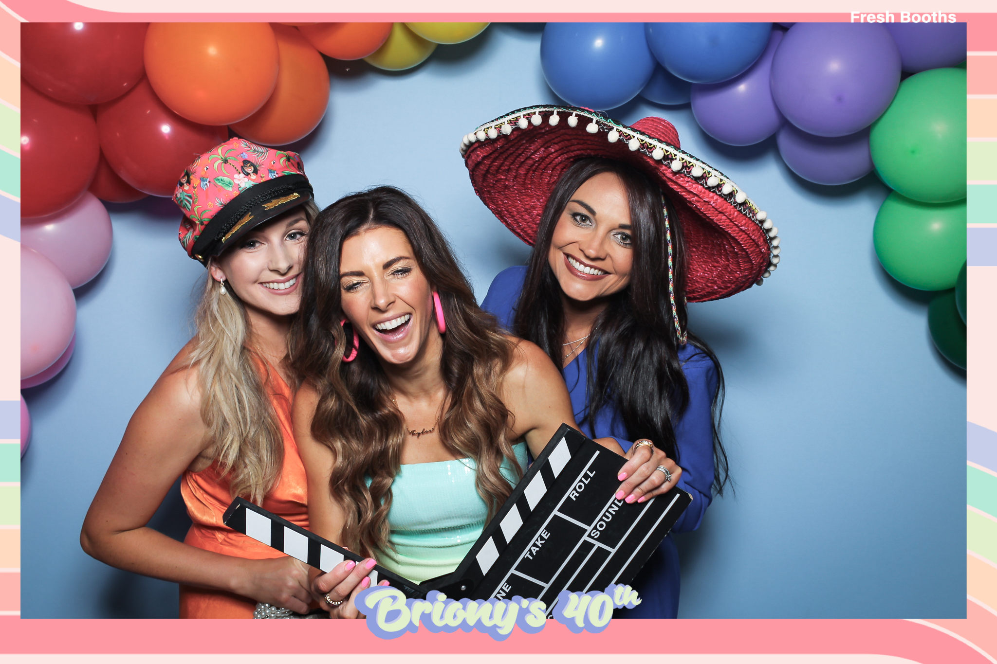 Briony 40th - Classic Open Booth | View more photos from the event at gallery.freshbooths.com/u/FreshBooths/Briony-40th-Classic-Open-Booth
