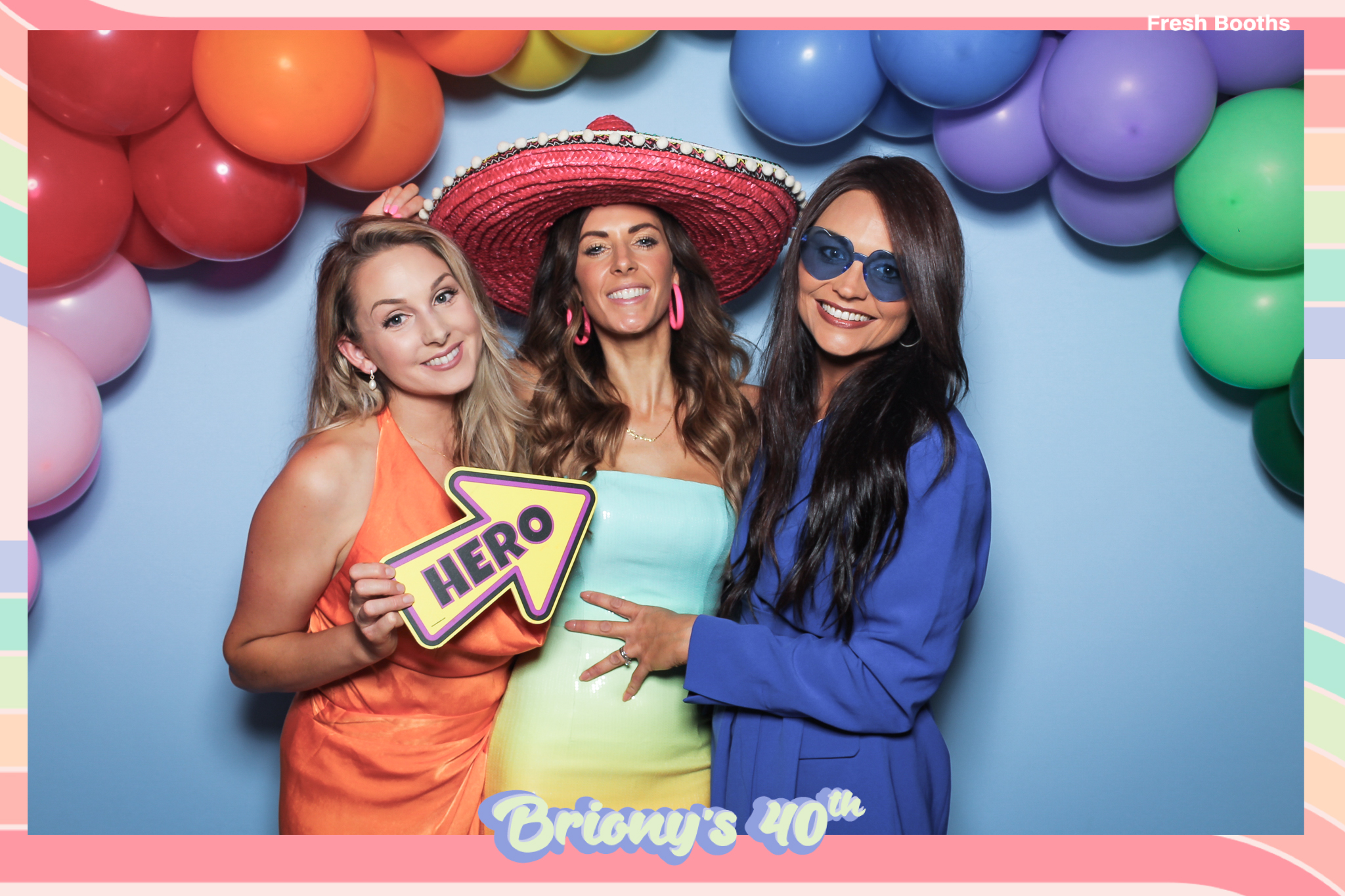 Briony 40th - Classic Open Booth | View more photos from the event at gallery.freshbooths.com/u/FreshBooths/Briony-40th-Classic-Open-Booth