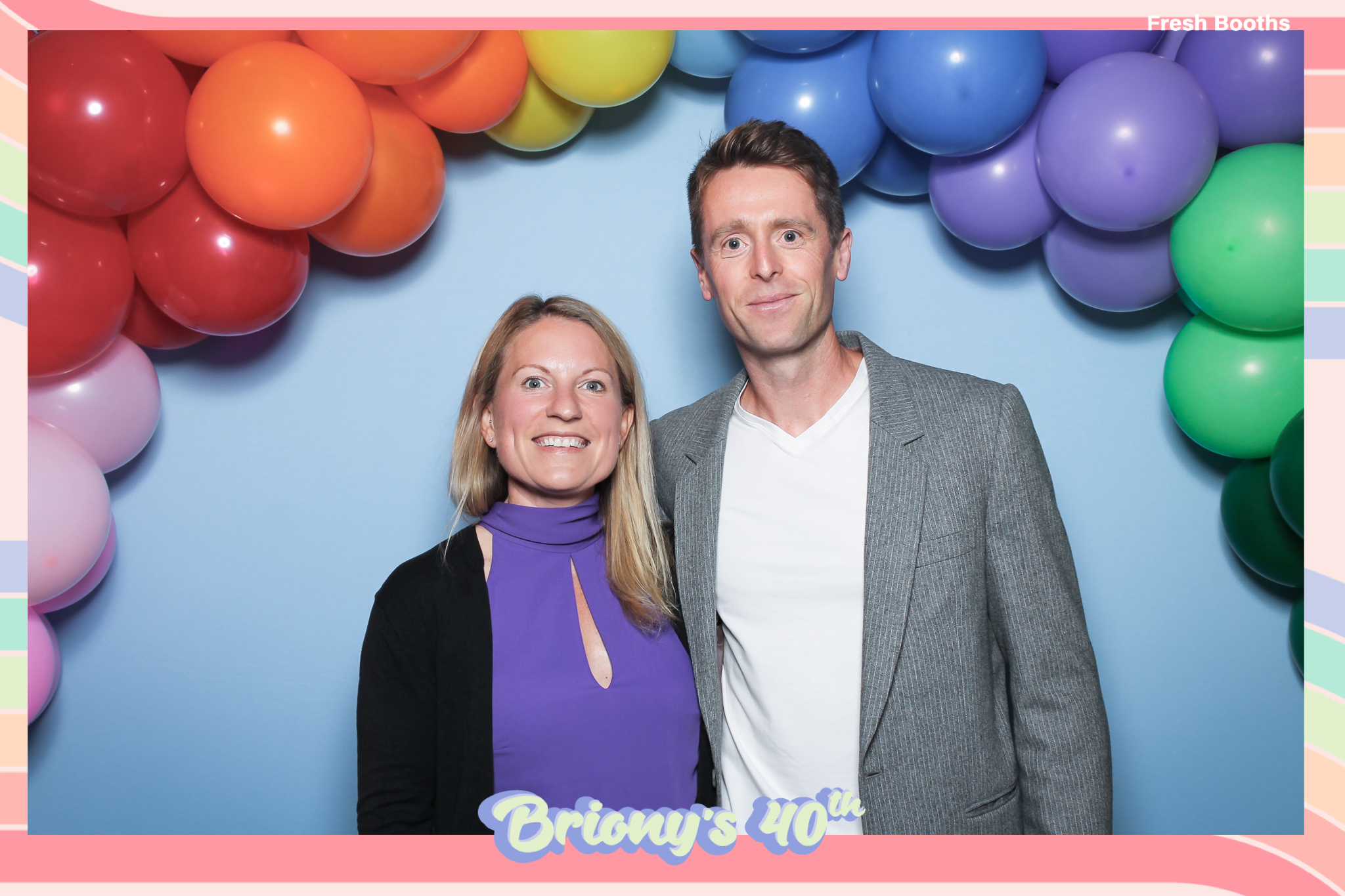Briony 40th - Classic Open Booth | View more photos from the event at gallery.freshbooths.com/u/FreshBooths/Briony-40th-Classic-Open-Booth