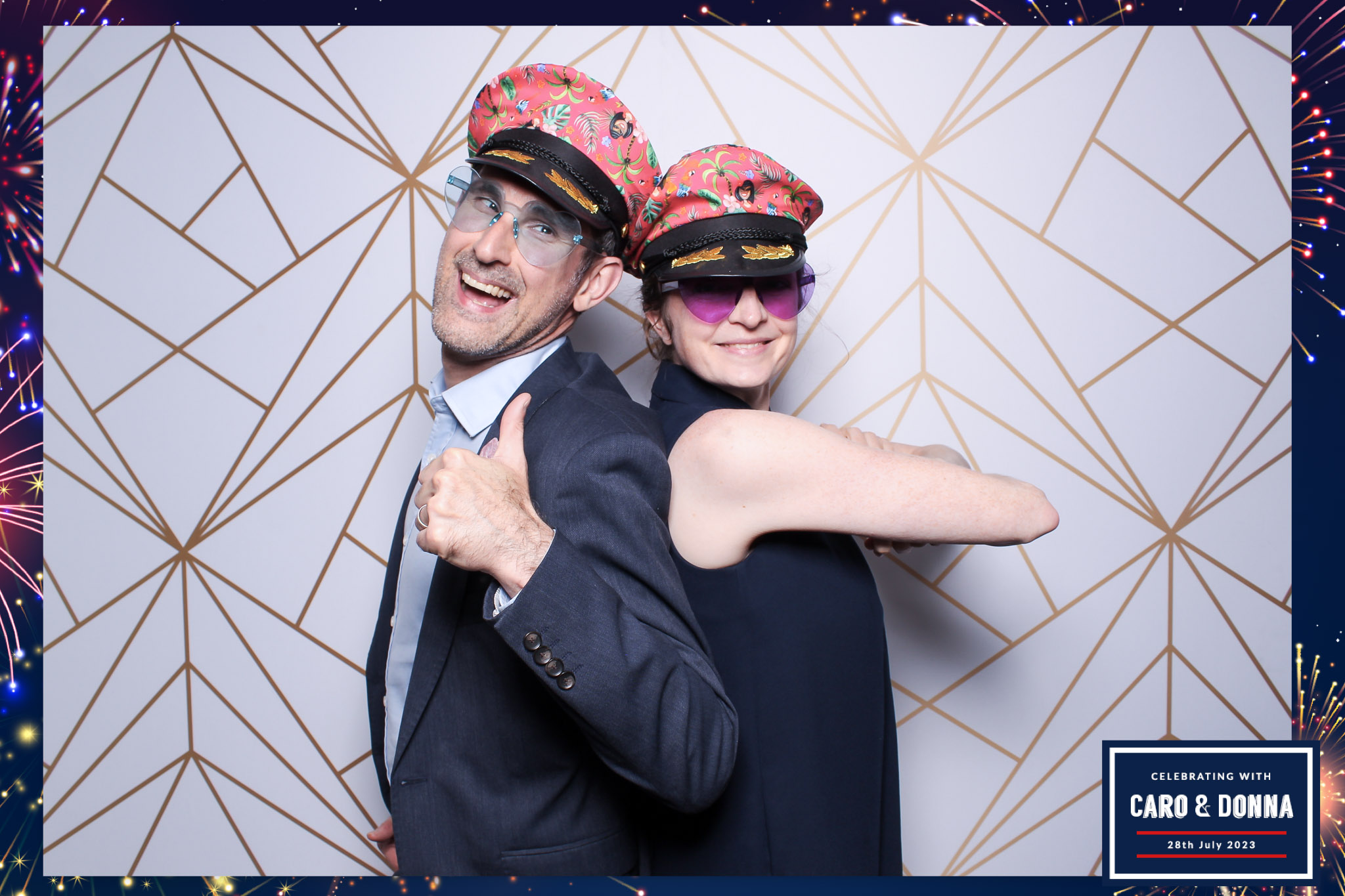 Caro & Donna - Classic Open Booth | View more photos from the event at gallery.freshbooths.com/u/FreshBooths/Caro-Donna-Classic-Open-Booth