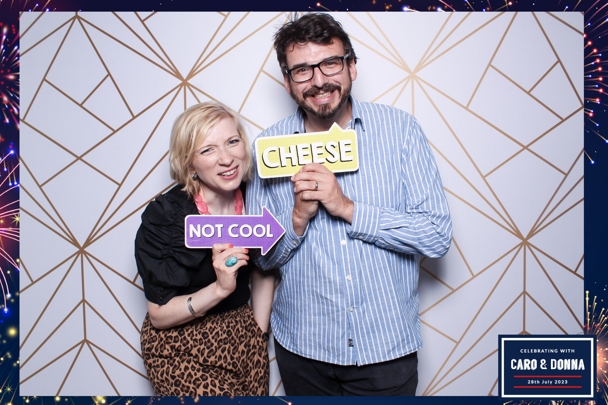 Caro & Donna - Classic Open Booth | View more photos from the event at gallery.freshbooths.com/u/FreshBooths/Caro-Donna-Classic-Open-Booth