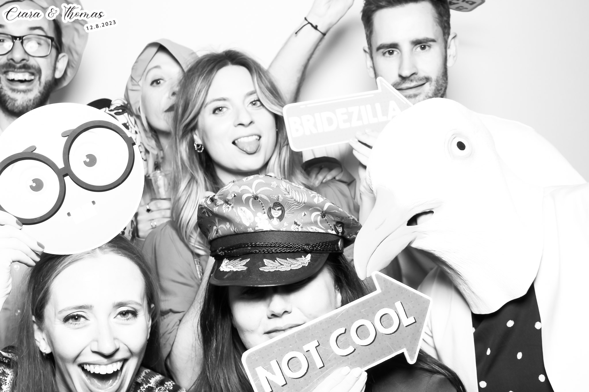 Ciara & Thomas - Classic Open Booth | View more photos from the event at gallery.freshbooths.com/u/FreshBooths/Ciara-Thomas-Classic-Open-Booth