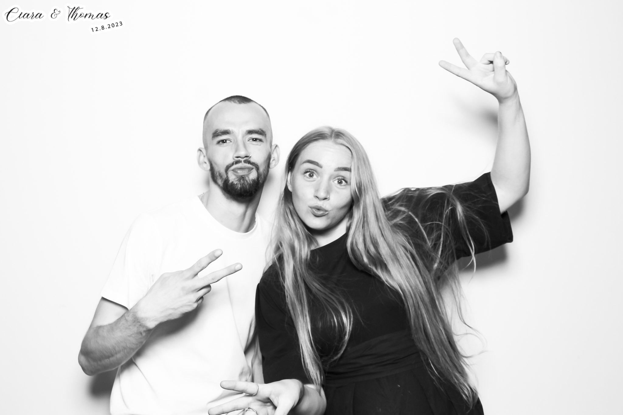 Ciara & Thomas - Classic Open Booth | View more photos from the event at gallery.freshbooths.com/u/FreshBooths/Ciara-Thomas-Classic-Open-Booth