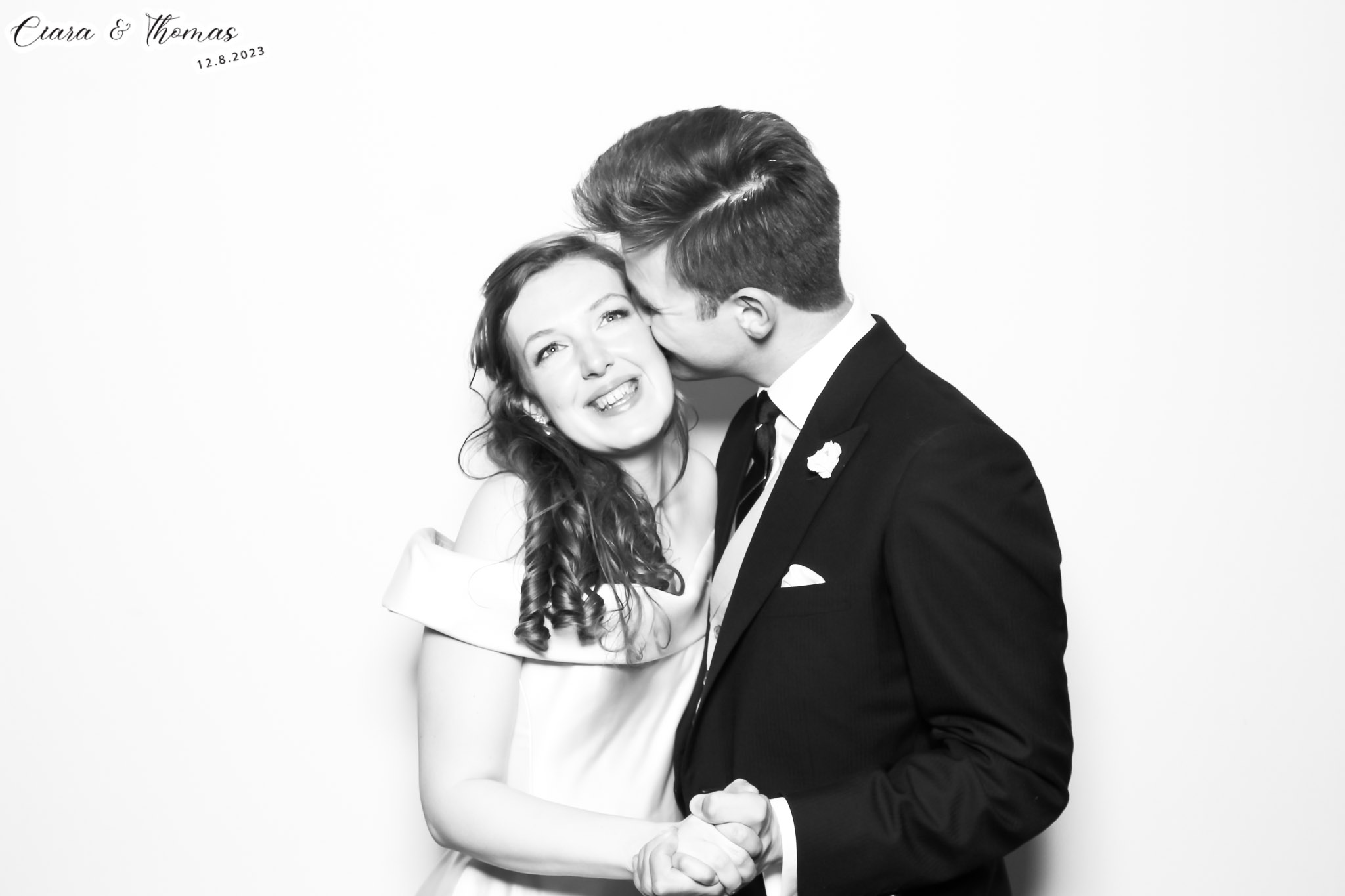 Ciara & Thomas - Classic Open Booth | View more photos from the event at gallery.freshbooths.com/u/FreshBooths/Ciara-Thomas-Classic-Open-Booth