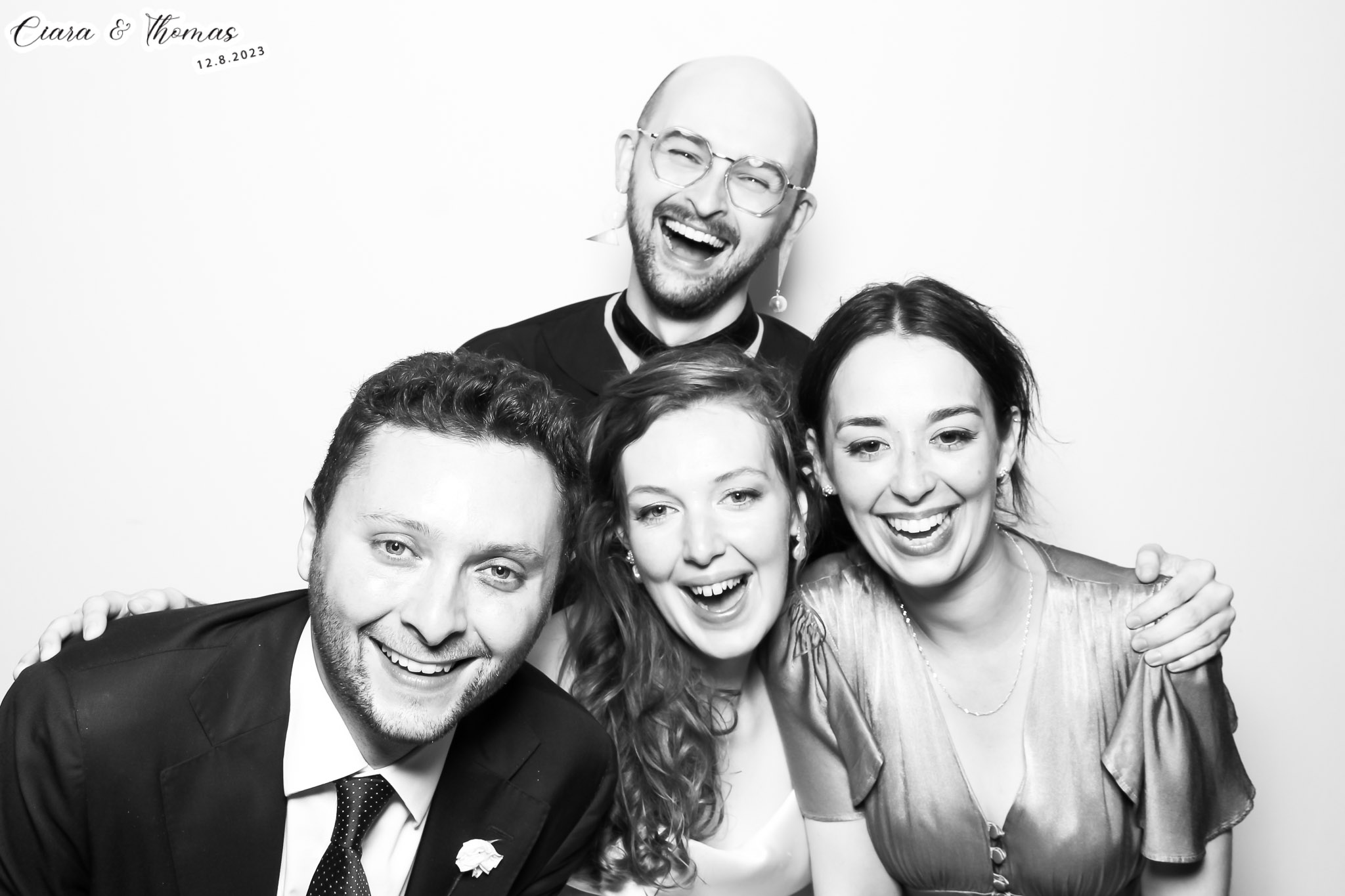 Ciara & Thomas - Classic Open Booth | View more photos from the event at gallery.freshbooths.com/u/FreshBooths/Ciara-Thomas-Classic-Open-Booth