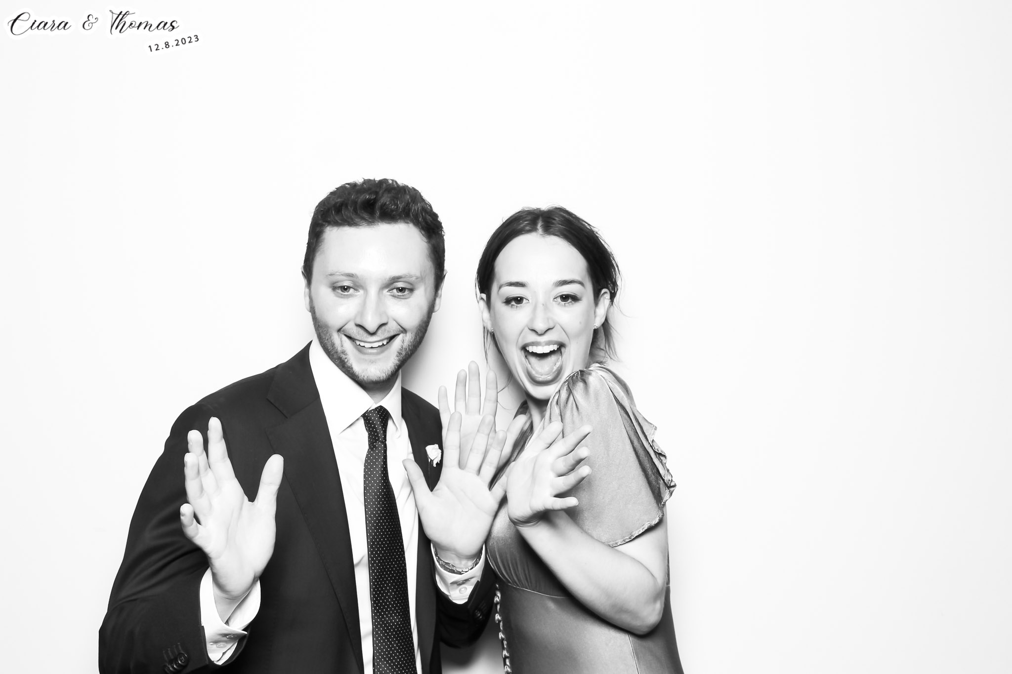 Ciara & Thomas - Classic Open Booth | View more photos from the event at gallery.freshbooths.com/u/FreshBooths/Ciara-Thomas-Classic-Open-Booth