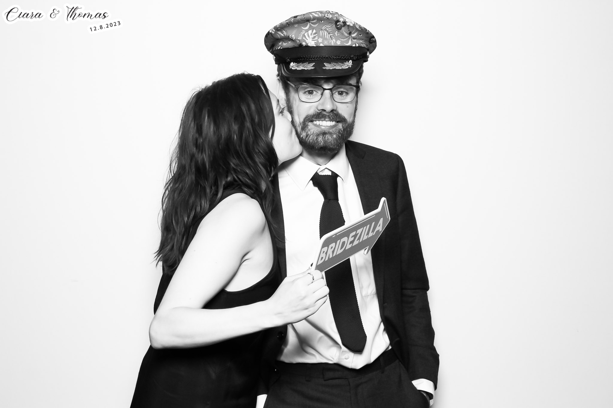 Ciara & Thomas - Classic Open Booth | View more photos from the event at gallery.freshbooths.com/u/FreshBooths/Ciara-Thomas-Classic-Open-Booth