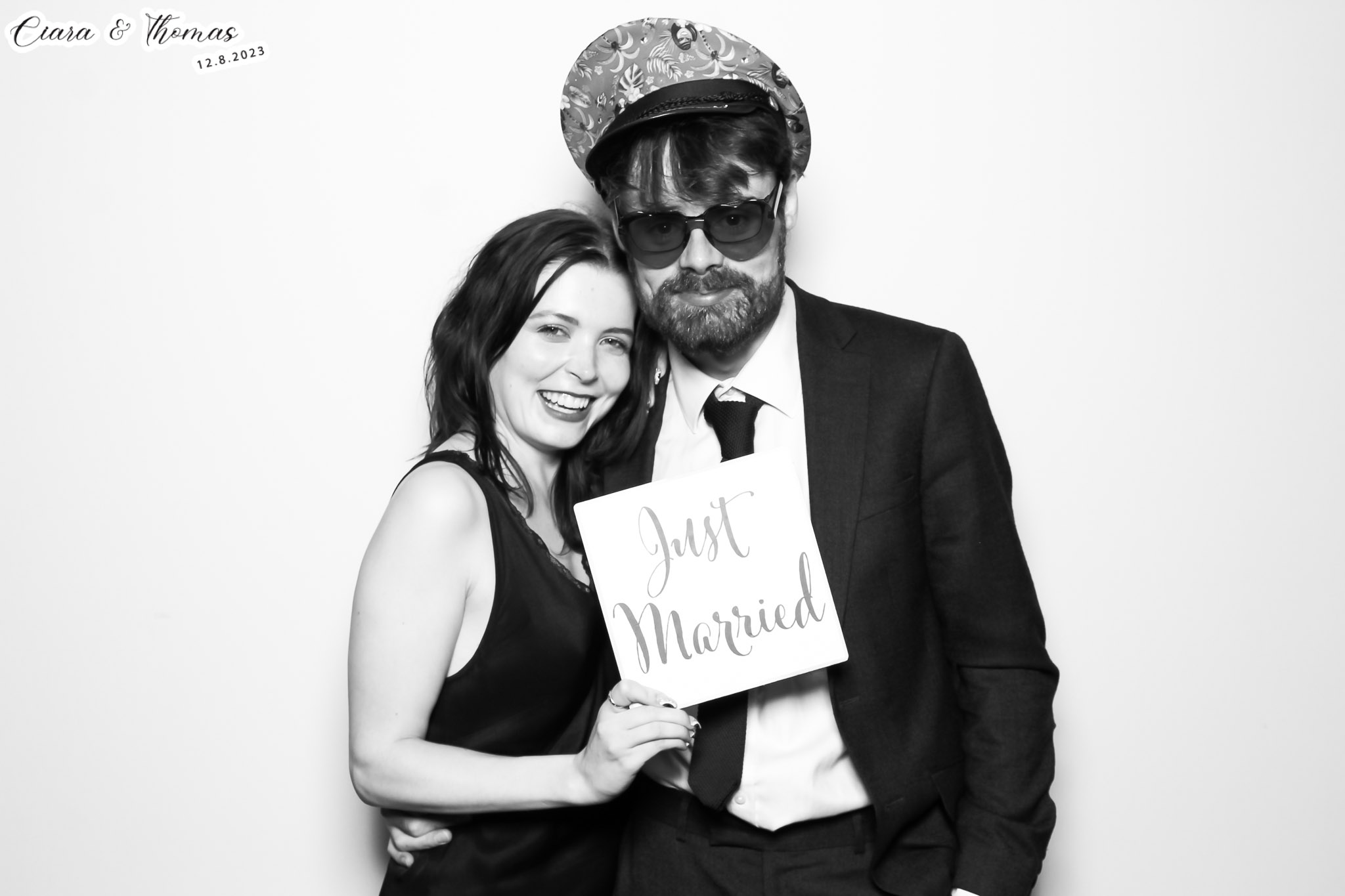 Ciara & Thomas - Classic Open Booth | View more photos from the event at gallery.freshbooths.com/u/FreshBooths/Ciara-Thomas-Classic-Open-Booth