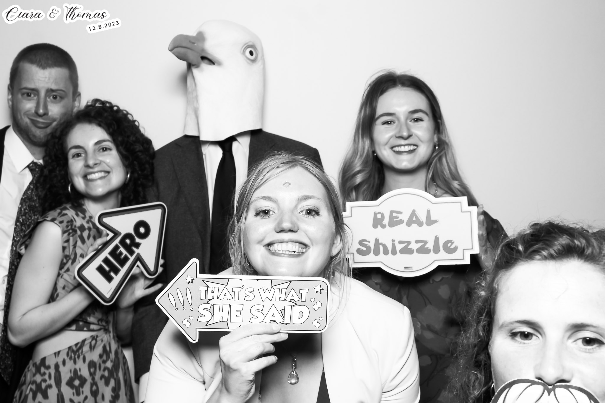 Ciara & Thomas - Classic Open Booth | View more photos from the event at gallery.freshbooths.com/u/FreshBooths/Ciara-Thomas-Classic-Open-Booth