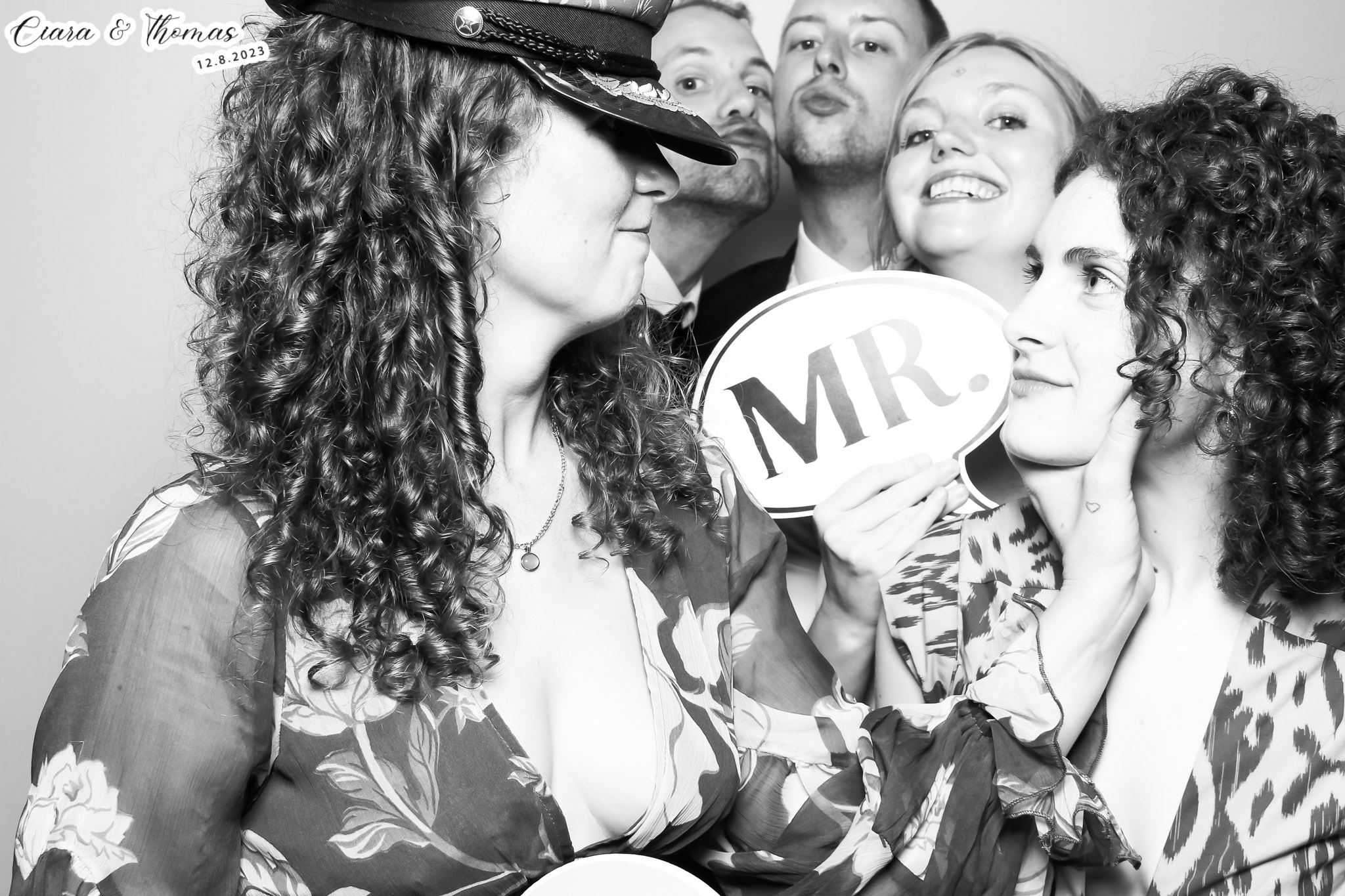 Ciara & Thomas - Classic Open Booth | View more photos from the event at gallery.freshbooths.com/u/FreshBooths/Ciara-Thomas-Classic-Open-Booth