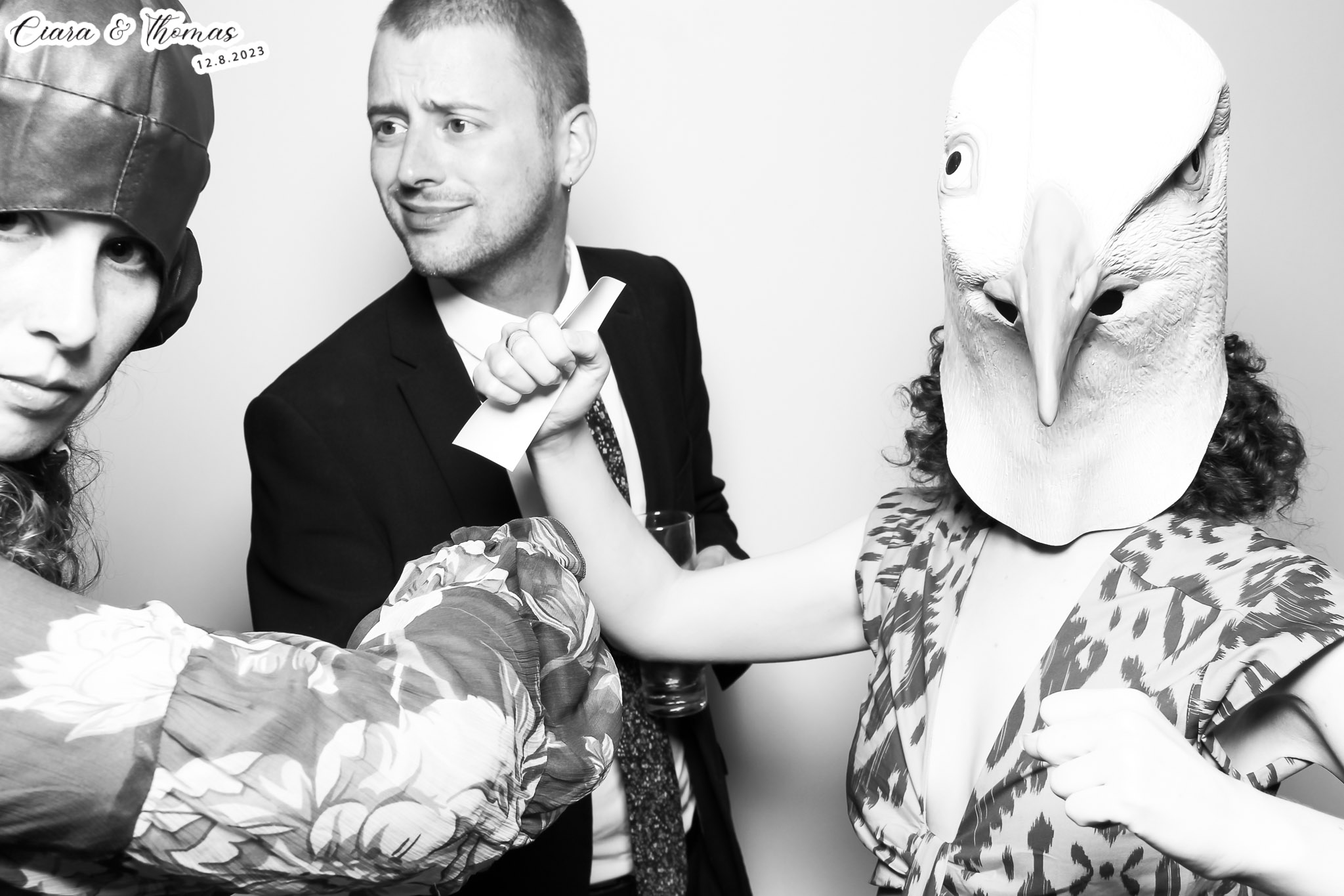 Ciara & Thomas - Classic Open Booth | View more photos from the event at gallery.freshbooths.com/u/FreshBooths/Ciara-Thomas-Classic-Open-Booth