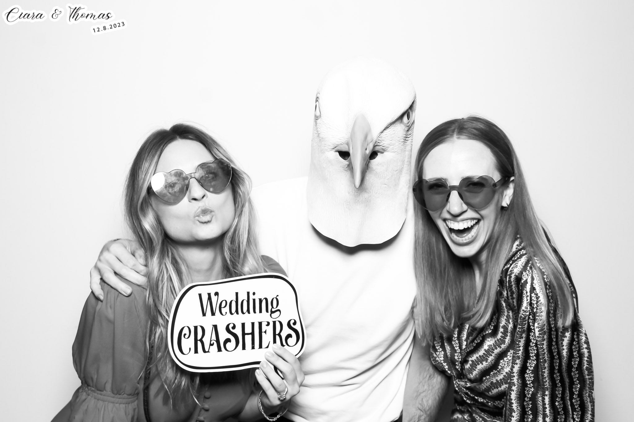 Ciara & Thomas - Classic Open Booth | View more photos from the event at gallery.freshbooths.com/u/FreshBooths/Ciara-Thomas-Classic-Open-Booth