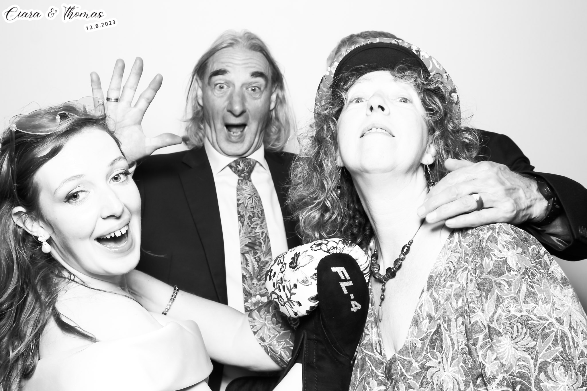 Ciara & Thomas - Classic Open Booth | View more photos from the event at gallery.freshbooths.com/u/FreshBooths/Ciara-Thomas-Classic-Open-Booth