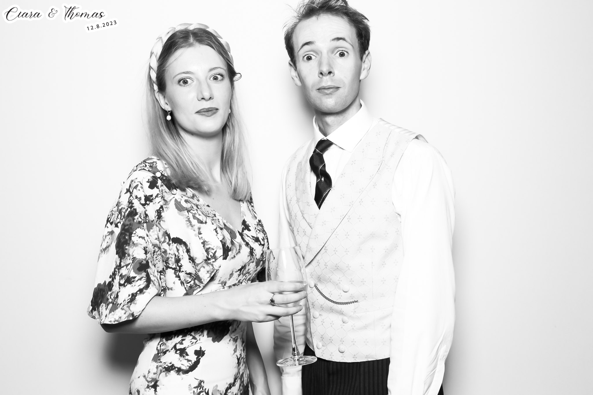 Ciara & Thomas - Classic Open Booth | View more photos from the event at gallery.freshbooths.com/u/FreshBooths/Ciara-Thomas-Classic-Open-Booth