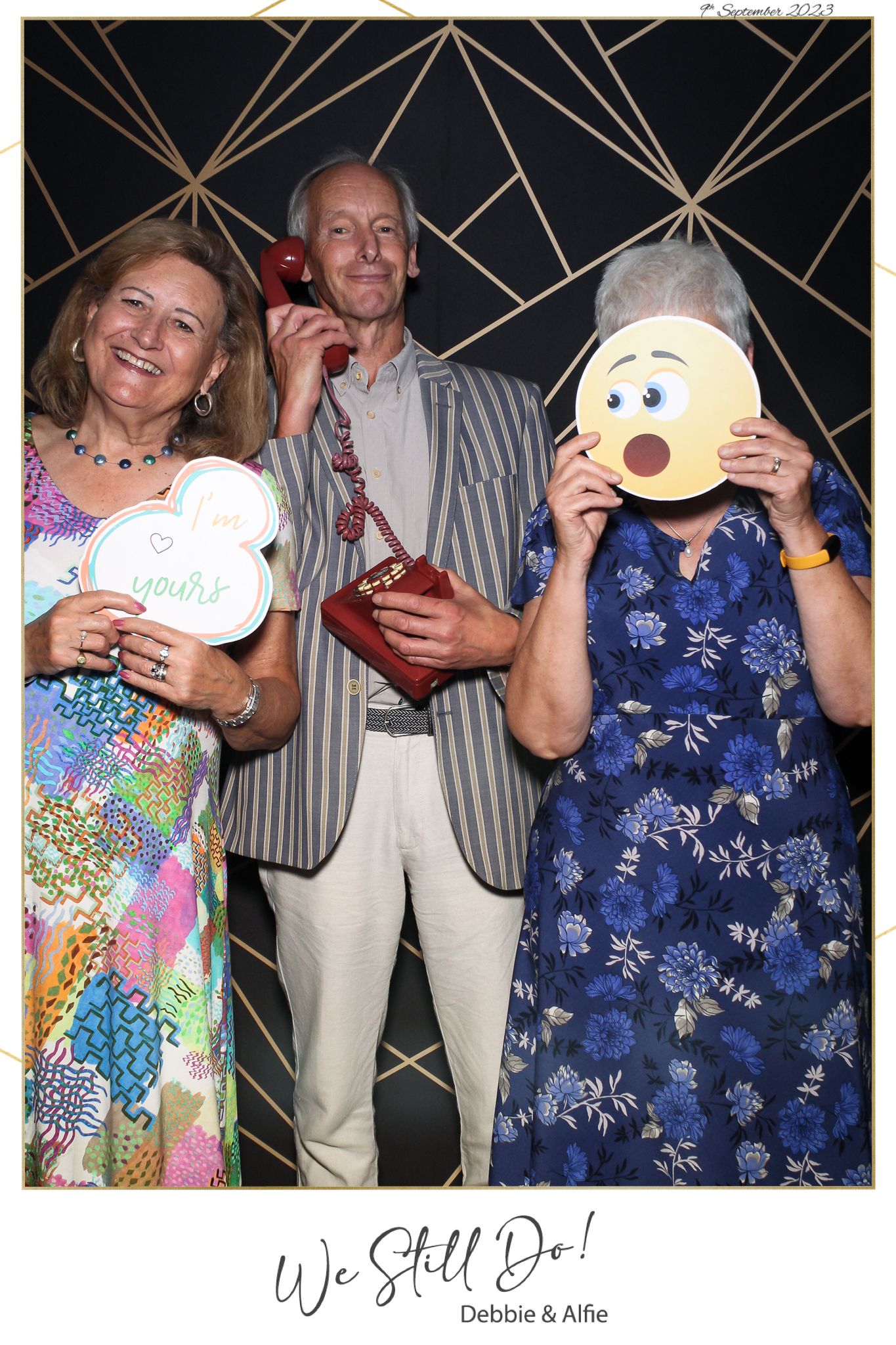 Debbie & Alfie Wedding Blessing | View more photos from the event at gallery.freshbooths.com/u/FreshBooths/Debbie-Alfie-Wedding-Blessing