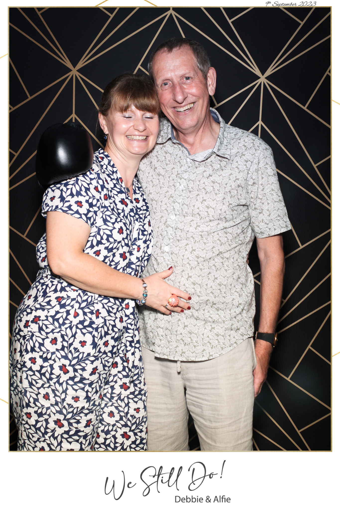 Debbie & Alfie Wedding Blessing | View more photos from the event at gallery.freshbooths.com/u/FreshBooths/Debbie-Alfie-Wedding-Blessing