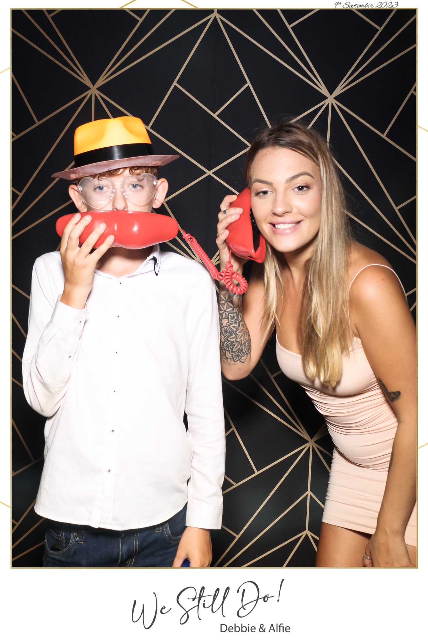 Debbie & Alfie Wedding Blessing | View more photos from the event at gallery.freshbooths.com/u/FreshBooths/Debbie-Alfie-Wedding-Blessing