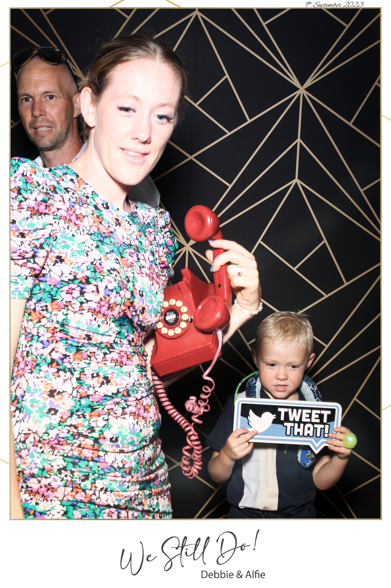 Debbie & Alfie Wedding Blessing | View more photos from the event at gallery.freshbooths.com/u/FreshBooths/Debbie-Alfie-Wedding-Blessing