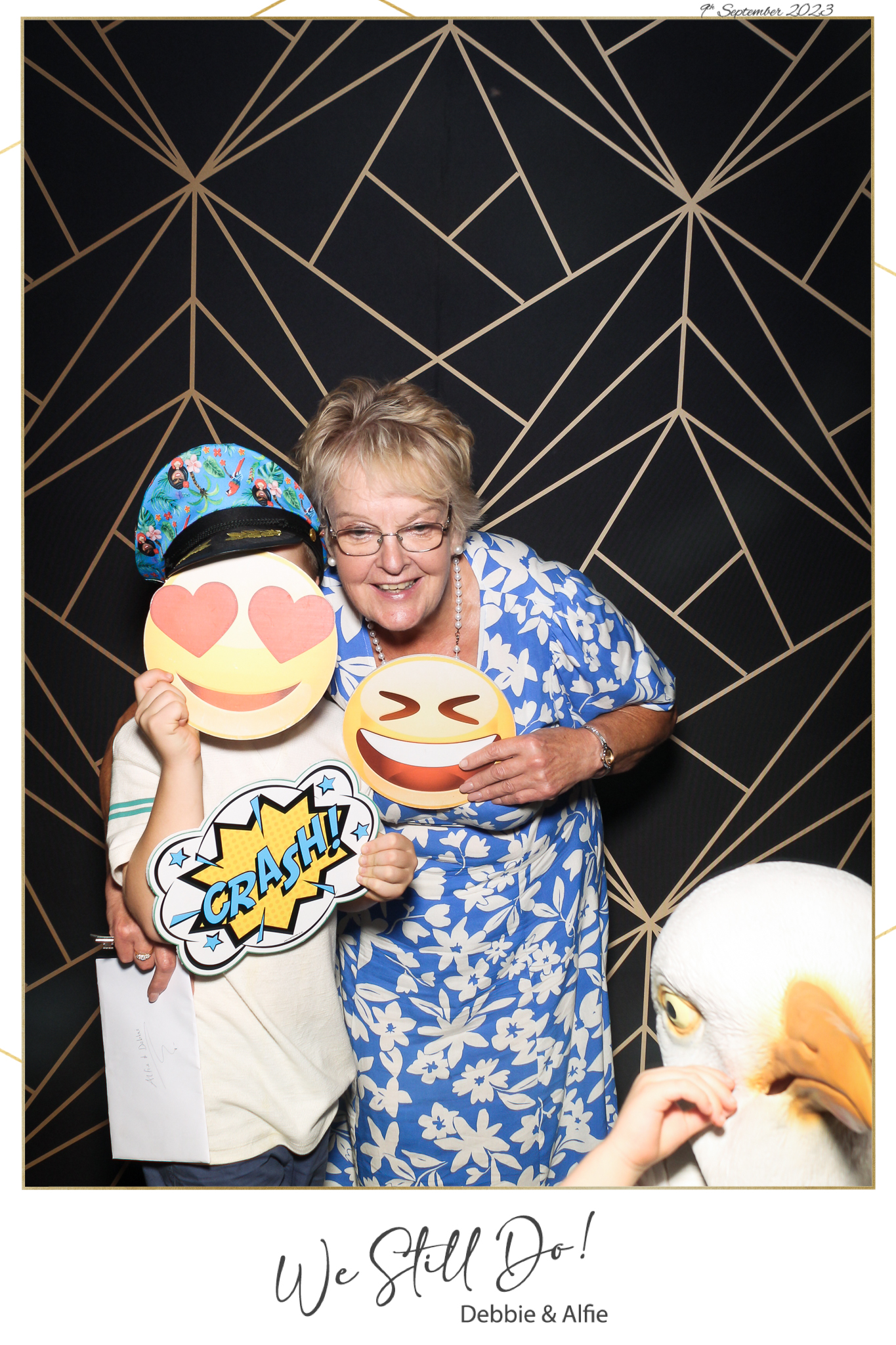 Debbie & Alfie Wedding Blessing | View more photos from the event at gallery.freshbooths.com/u/FreshBooths/Debbie-Alfie-Wedding-Blessing