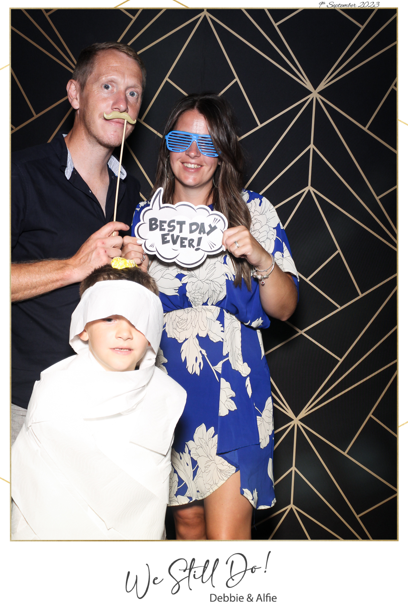 Debbie & Alfie Wedding Blessing | View more photos from the event at gallery.freshbooths.com/u/FreshBooths/Debbie-Alfie-Wedding-Blessing