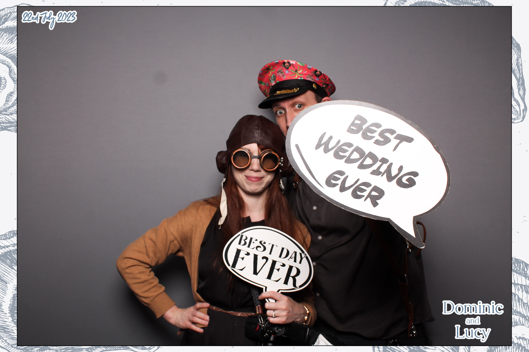 Dominic & Lucy - Classic Open Booth | View more photos from the event at gallery.freshbooths.com/u/FreshBooths/Dominic-Lucy-Classic-Open-Booth