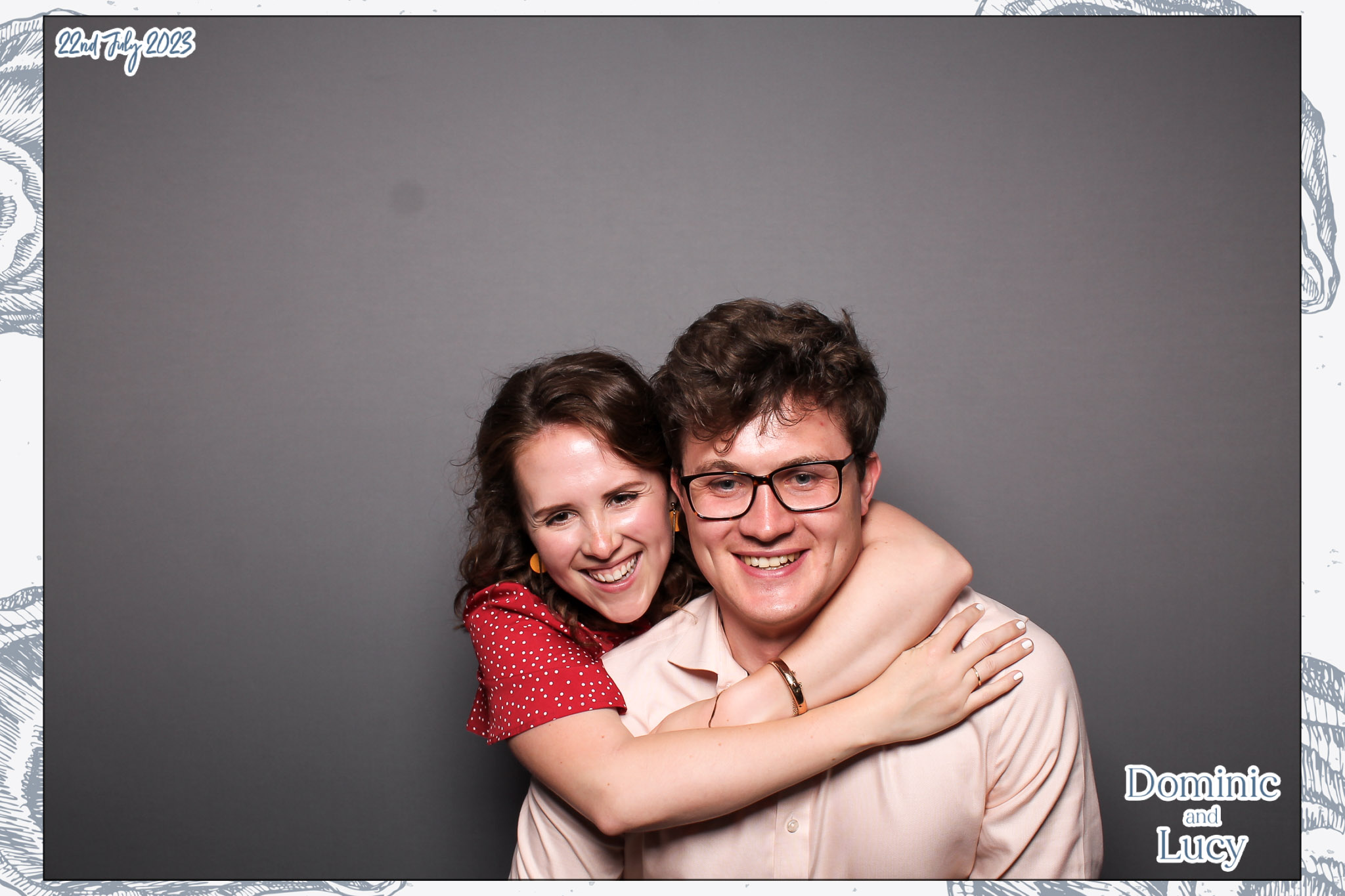 Dominic & Lucy - Classic Open Booth | View more photos from the event at gallery.freshbooths.com/u/FreshBooths/Dominic-Lucy-Classic-Open-Booth