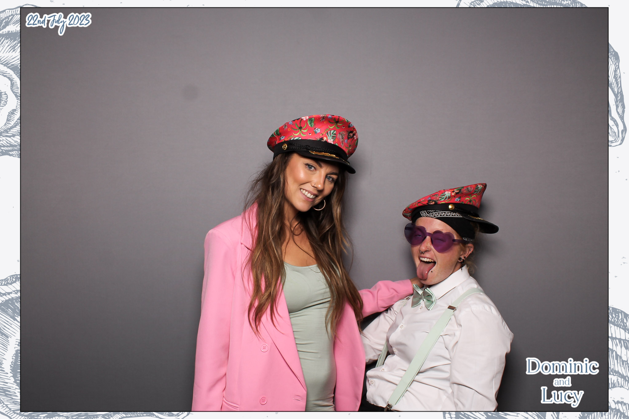 Dominic & Lucy - Classic Open Booth | View more photos from the event at gallery.freshbooths.com/u/FreshBooths/Dominic-Lucy-Classic-Open-Booth