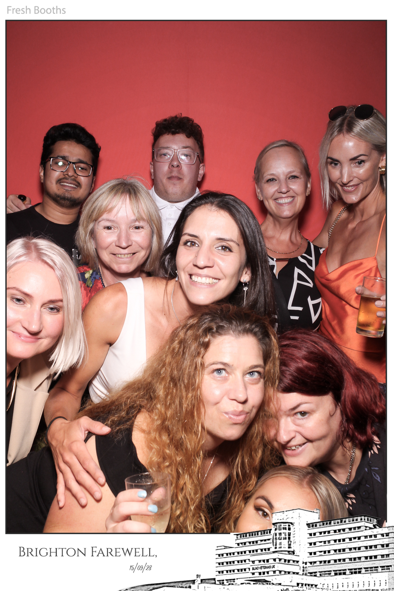 Farewell Brighton - Selfie Mirror | View more photos from the event at gallery.freshbooths.com/u/FreshBooths/Farewell-Brighton-Selfie-Mirror