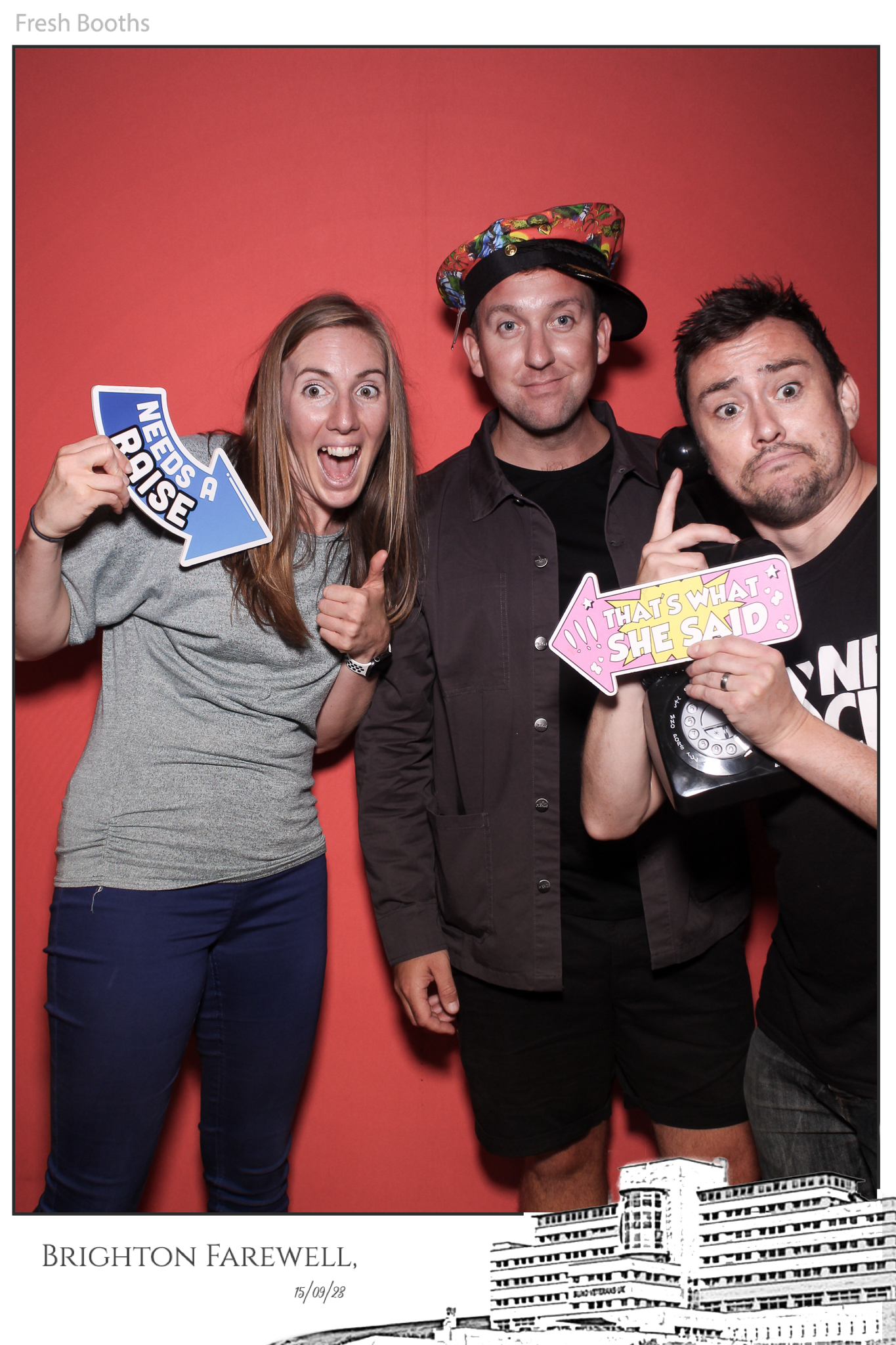 Farewell Brighton - Selfie Mirror | View more photos from the event at gallery.freshbooths.com/u/FreshBooths/Farewell-Brighton-Selfie-Mirror