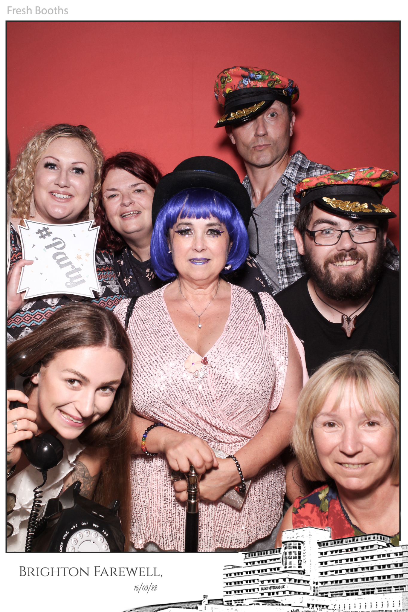 Farewell Brighton - Selfie Mirror | View more photos from the event at gallery.freshbooths.com/u/FreshBooths/Farewell-Brighton-Selfie-Mirror