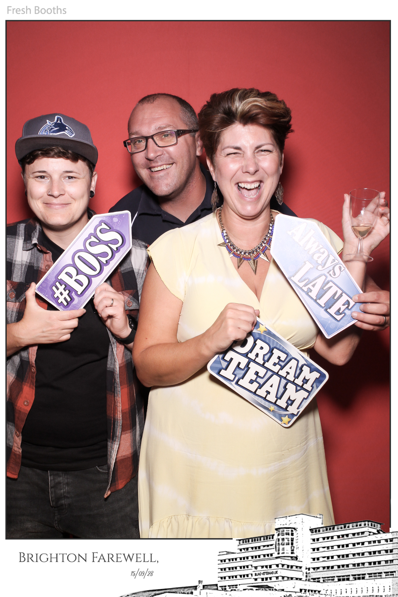 Farewell Brighton - Selfie Mirror | View more photos from the event at gallery.freshbooths.com/u/FreshBooths/Farewell-Brighton-Selfie-Mirror