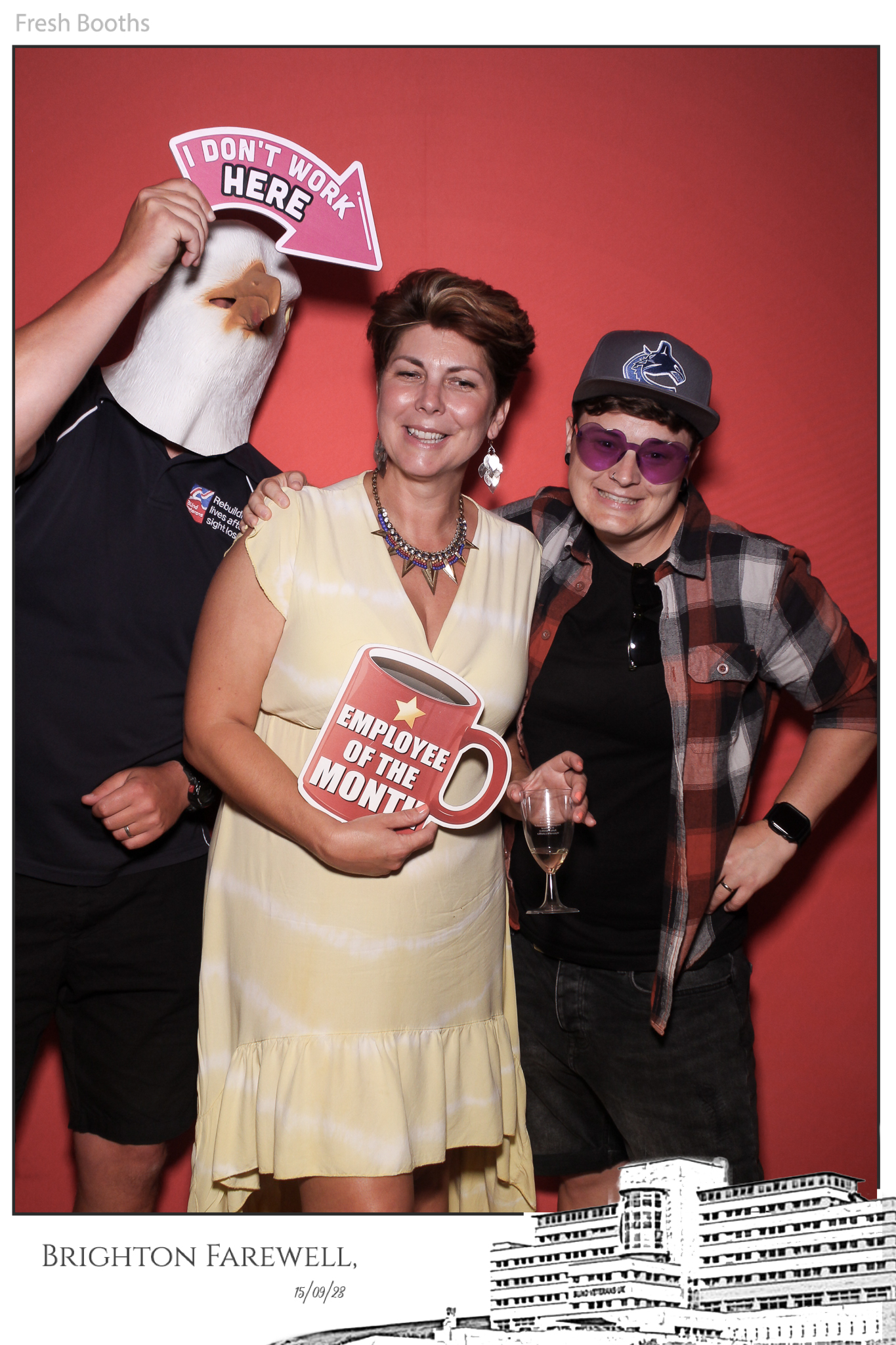 Farewell Brighton - Selfie Mirror | View more photos from the event at gallery.freshbooths.com/u/FreshBooths/Farewell-Brighton-Selfie-Mirror