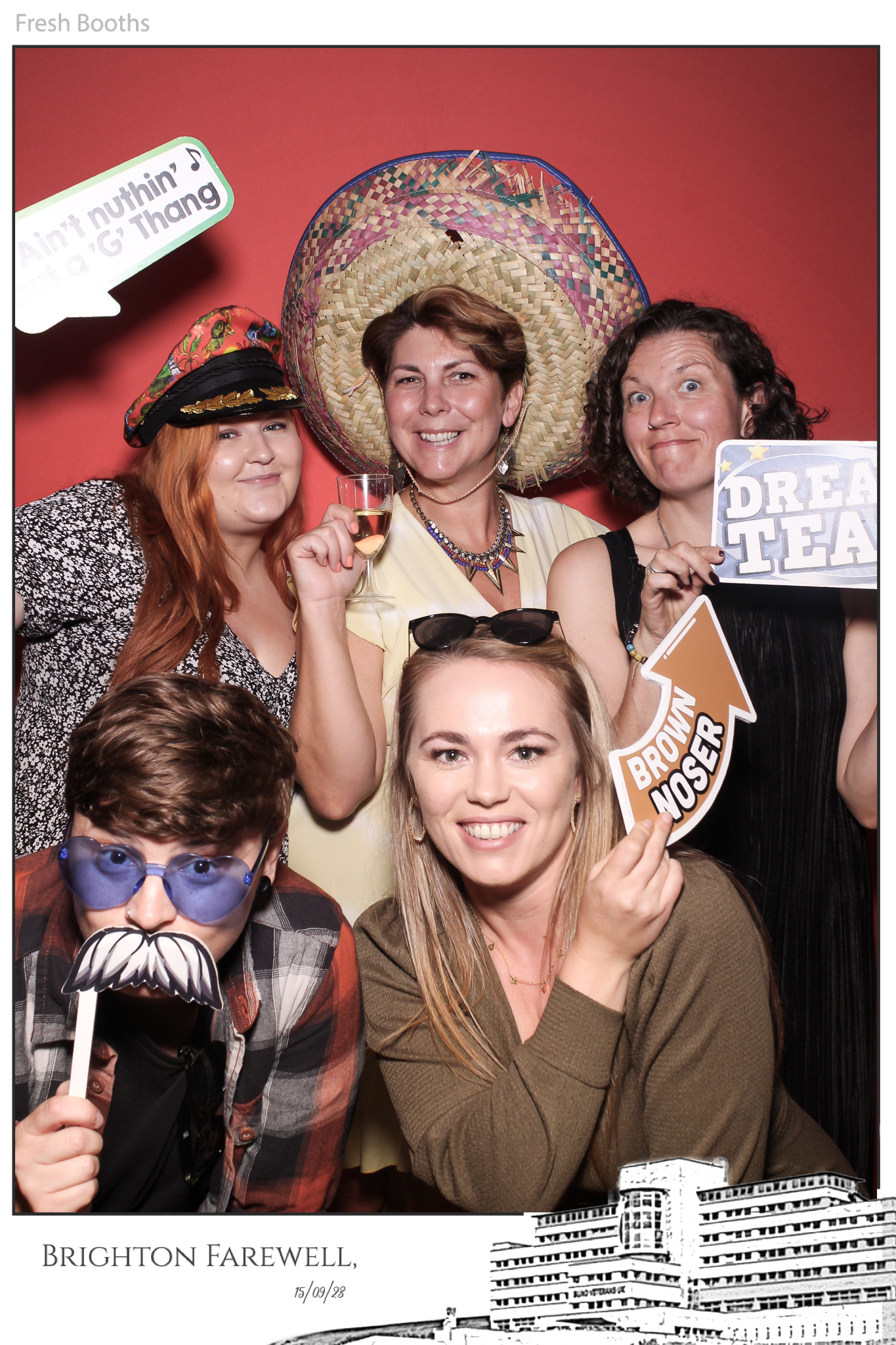 Farewell Brighton - Selfie Mirror | View more photos from the event at gallery.freshbooths.com/u/FreshBooths/Farewell-Brighton-Selfie-Mirror