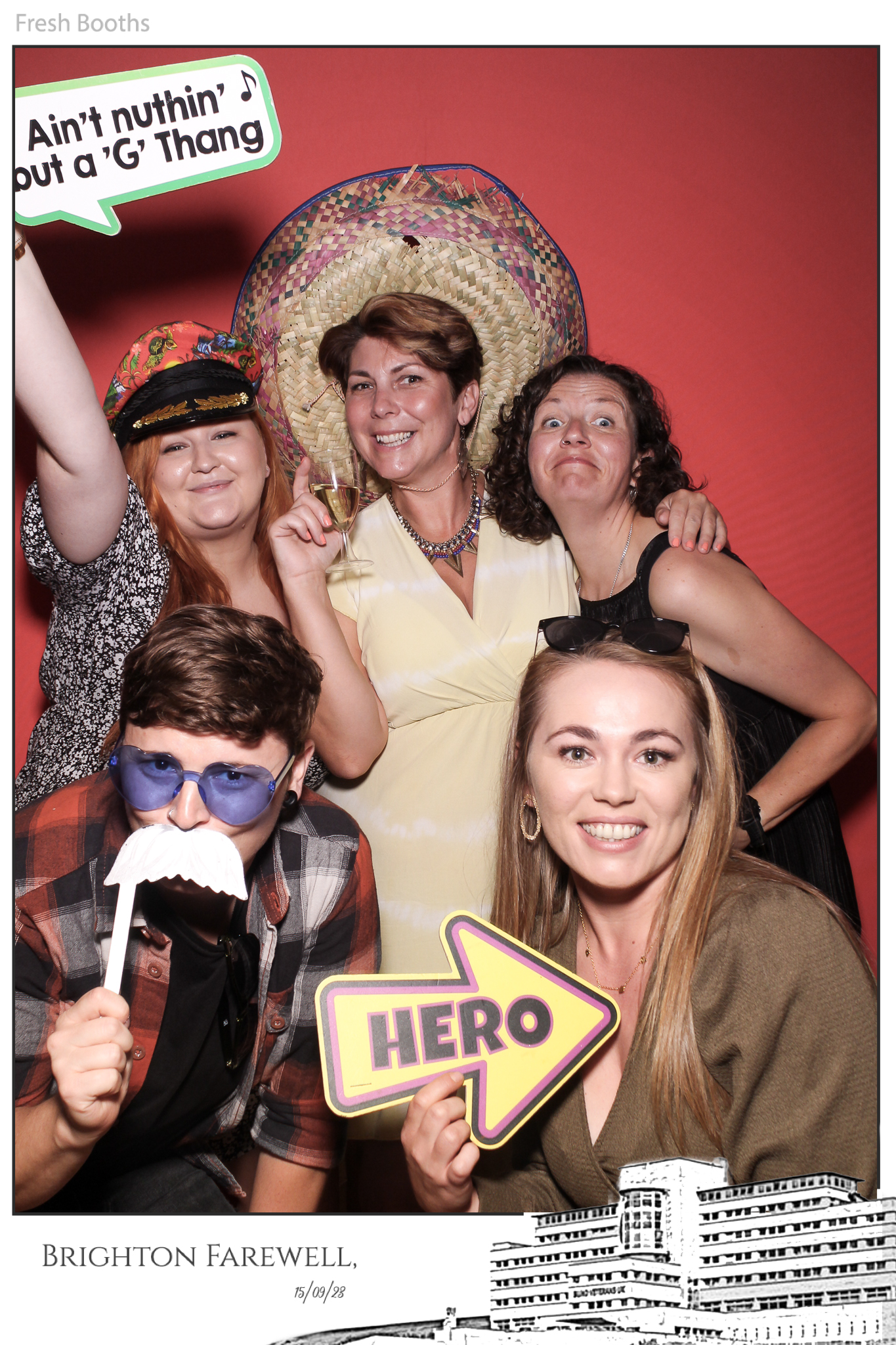 Farewell Brighton - Selfie Mirror | View more photos from the event at gallery.freshbooths.com/u/FreshBooths/Farewell-Brighton-Selfie-Mirror