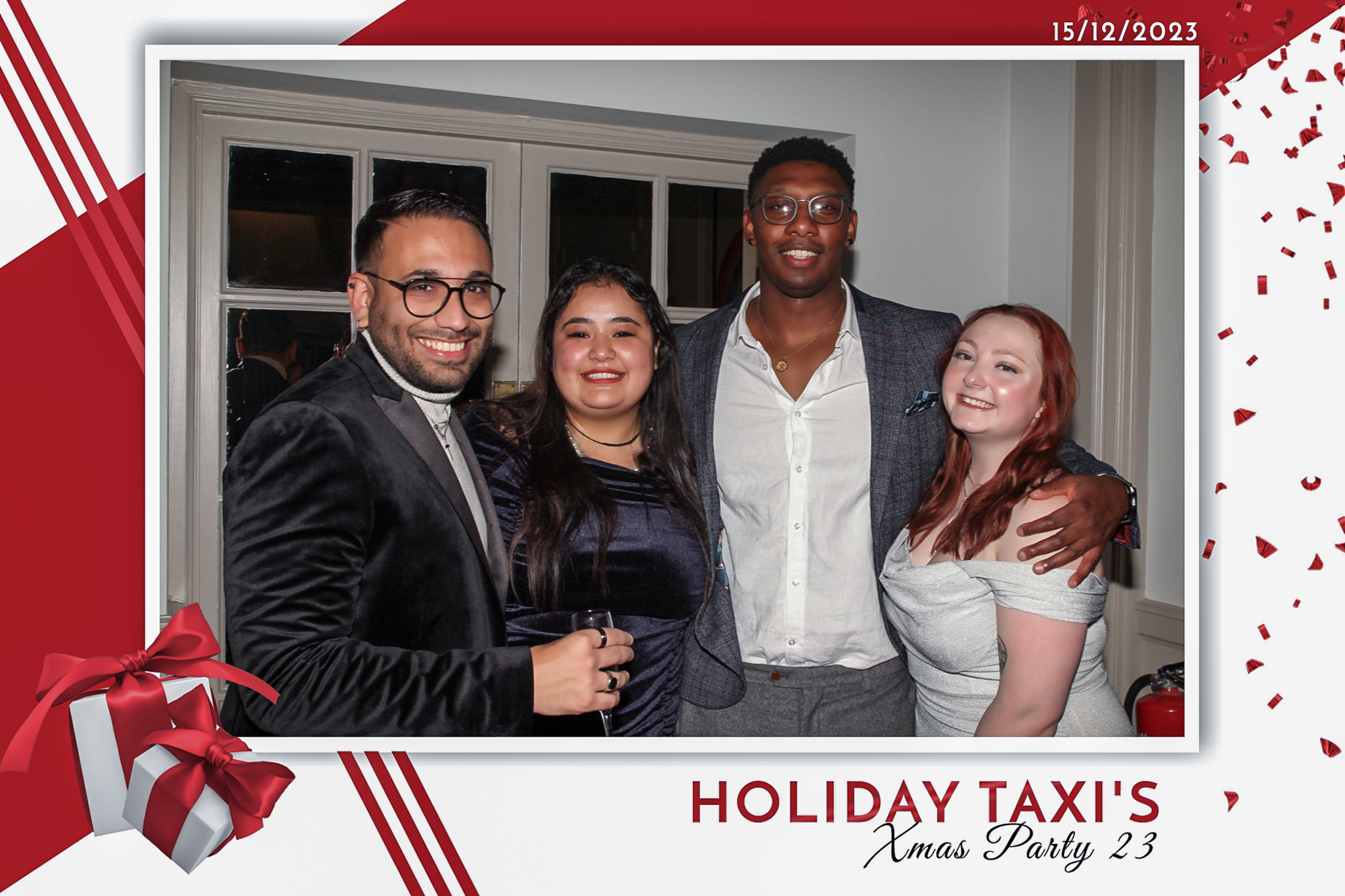 Holiday Taxi's Christmas Party 2023 | View more photos from the event at gallery.freshbooths.com/u/FreshBooths/Holiday-Taxis-Christmas-Party-2023