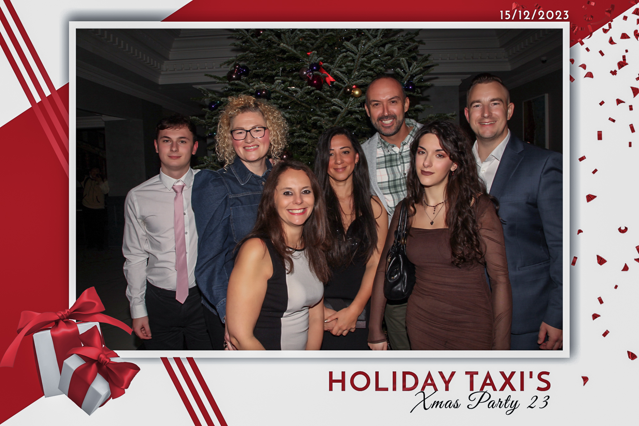 Holiday Taxi's Christmas Party 2023 | View more photos from the event at gallery.freshbooths.com/u/FreshBooths/Holiday-Taxis-Christmas-Party-2023