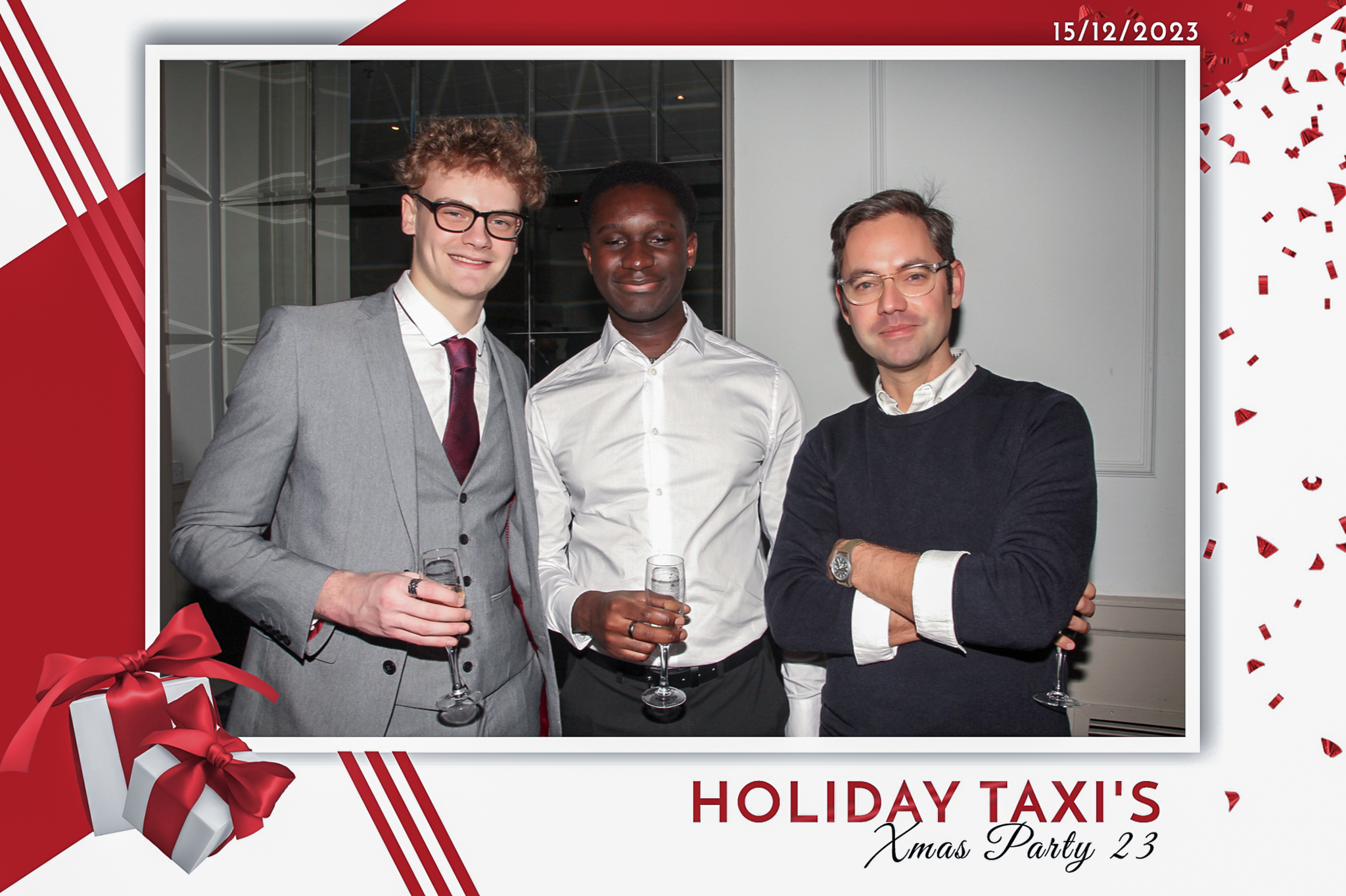 Holiday Taxi's Christmas Party 2023 | View more photos from the event at gallery.freshbooths.com/u/FreshBooths/Holiday-Taxis-Christmas-Party-2023