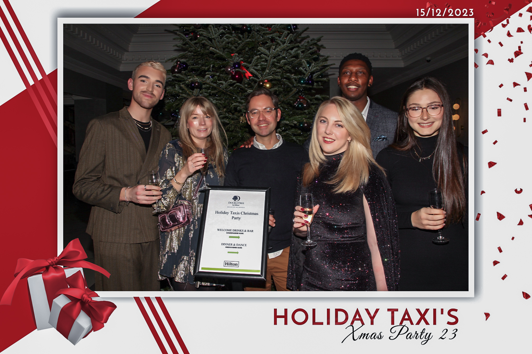 Holiday Taxi's Christmas Party 2023 | View more photos from the event at gallery.freshbooths.com/u/FreshBooths/Holiday-Taxis-Christmas-Party-2023