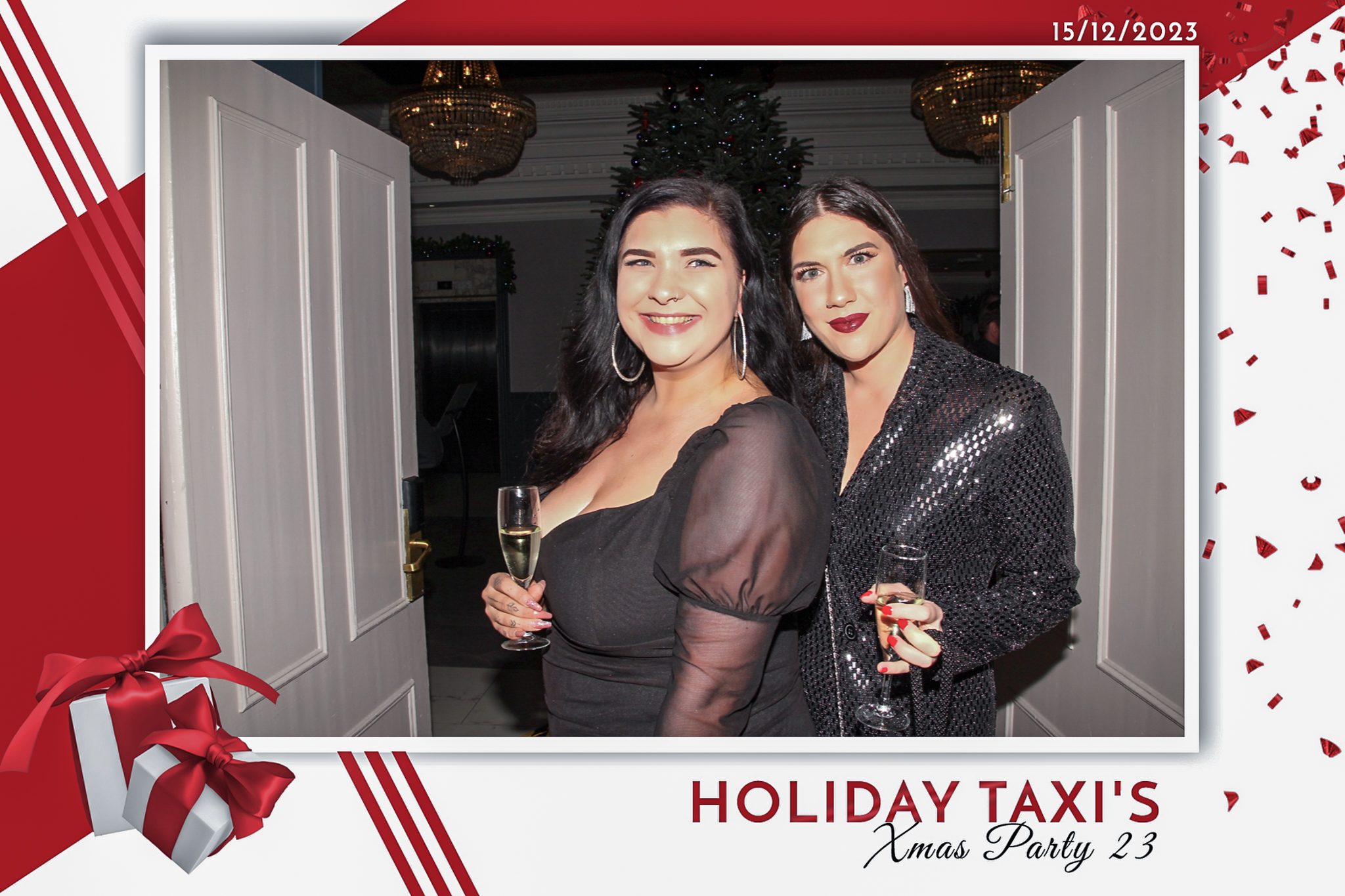 Holiday Taxi's Christmas Party 2023 | View more photos from the event at gallery.freshbooths.com/u/FreshBooths/Holiday-Taxis-Christmas-Party-2023