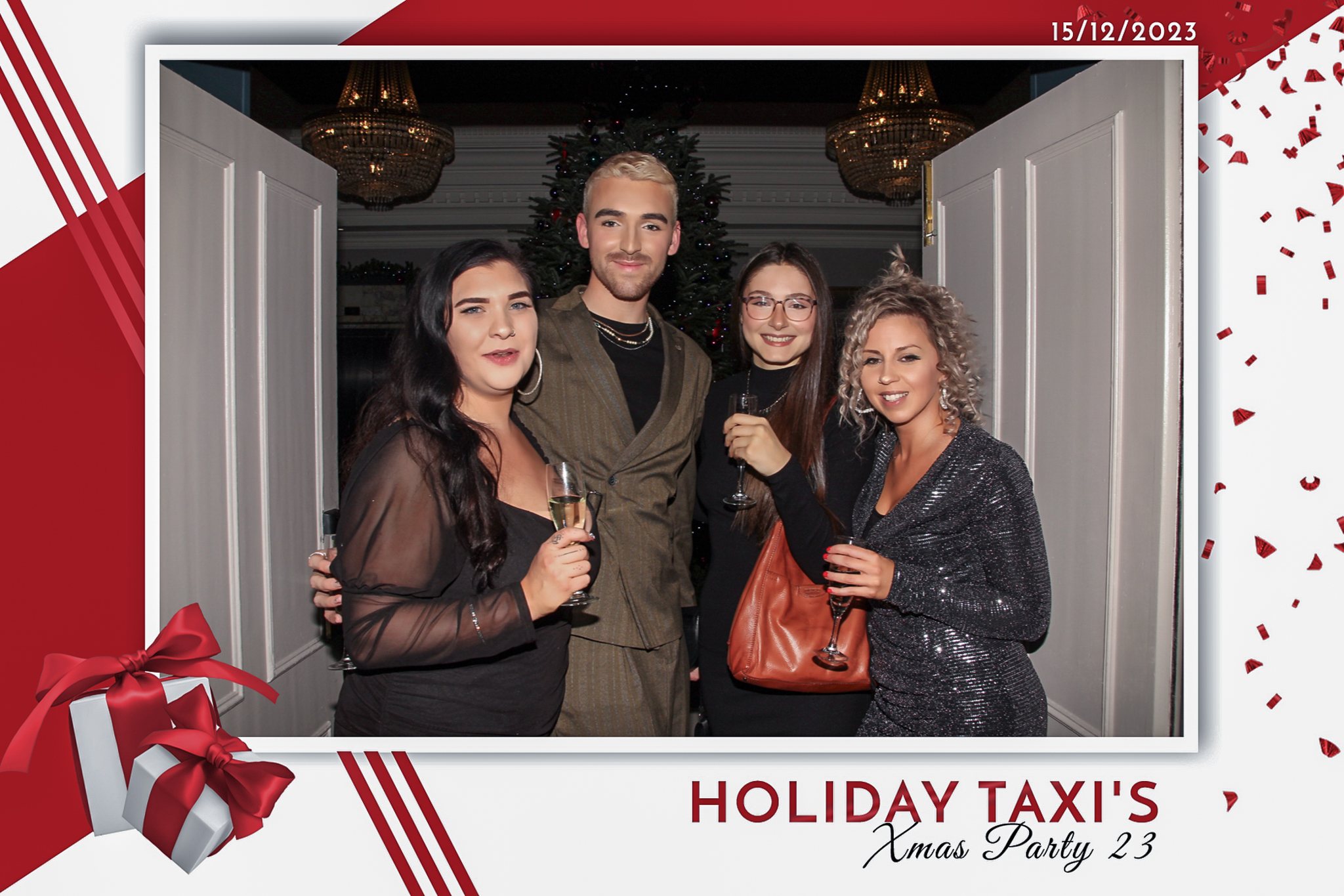 Holiday Taxi's Christmas Party 2023 | View more photos from the event at gallery.freshbooths.com/u/FreshBooths/Holiday-Taxis-Christmas-Party-2023